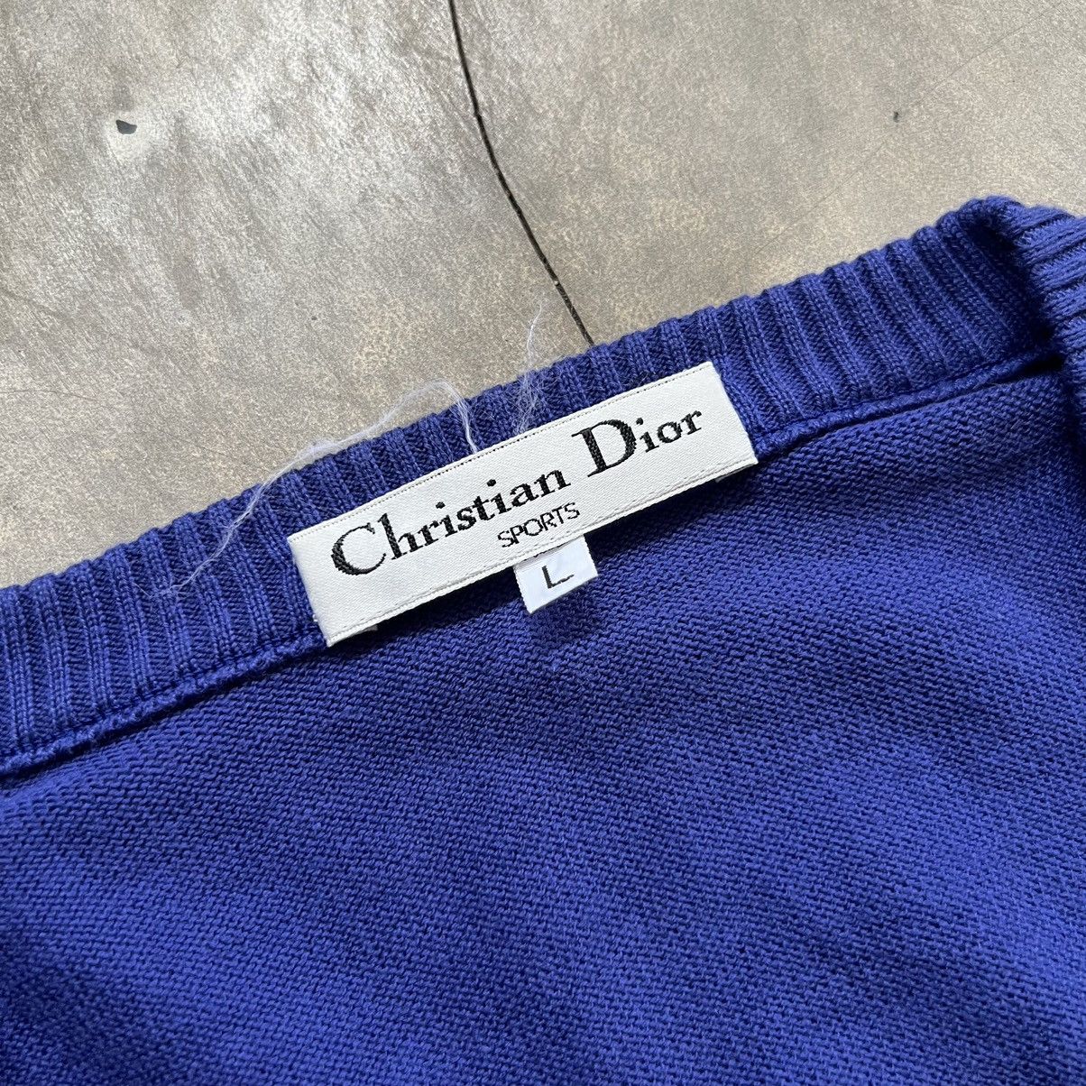 Christian Dior Monsieur Vintage Christian Dior Sports Knit Vest Size L / US 10 / IT 46 - 3 Thumbnail