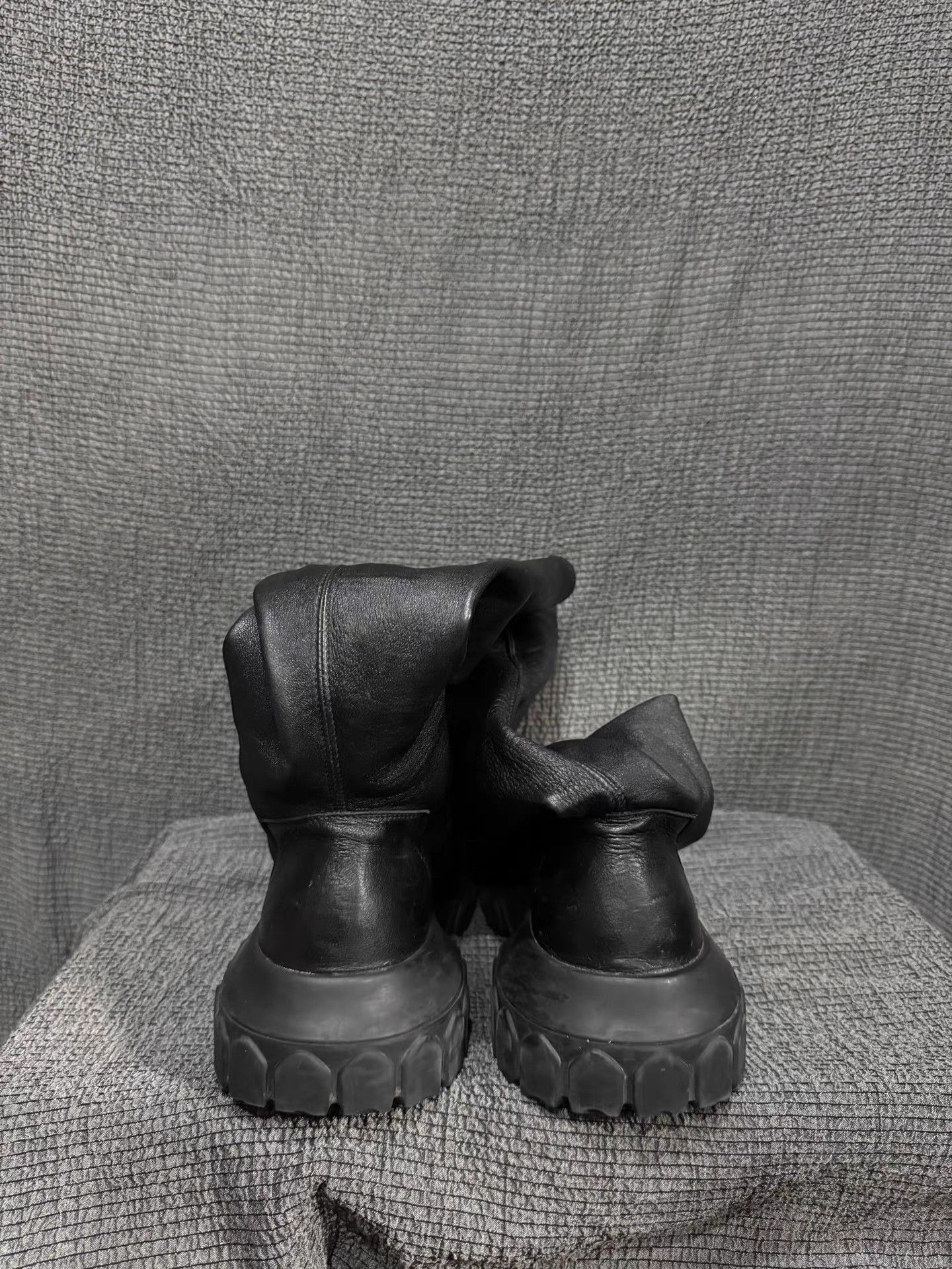 Rick Owens Rick Owens 18FW mainline platform lambskin "Adonis" boots Size US 7 / EU 40 - 3 Thumbnail