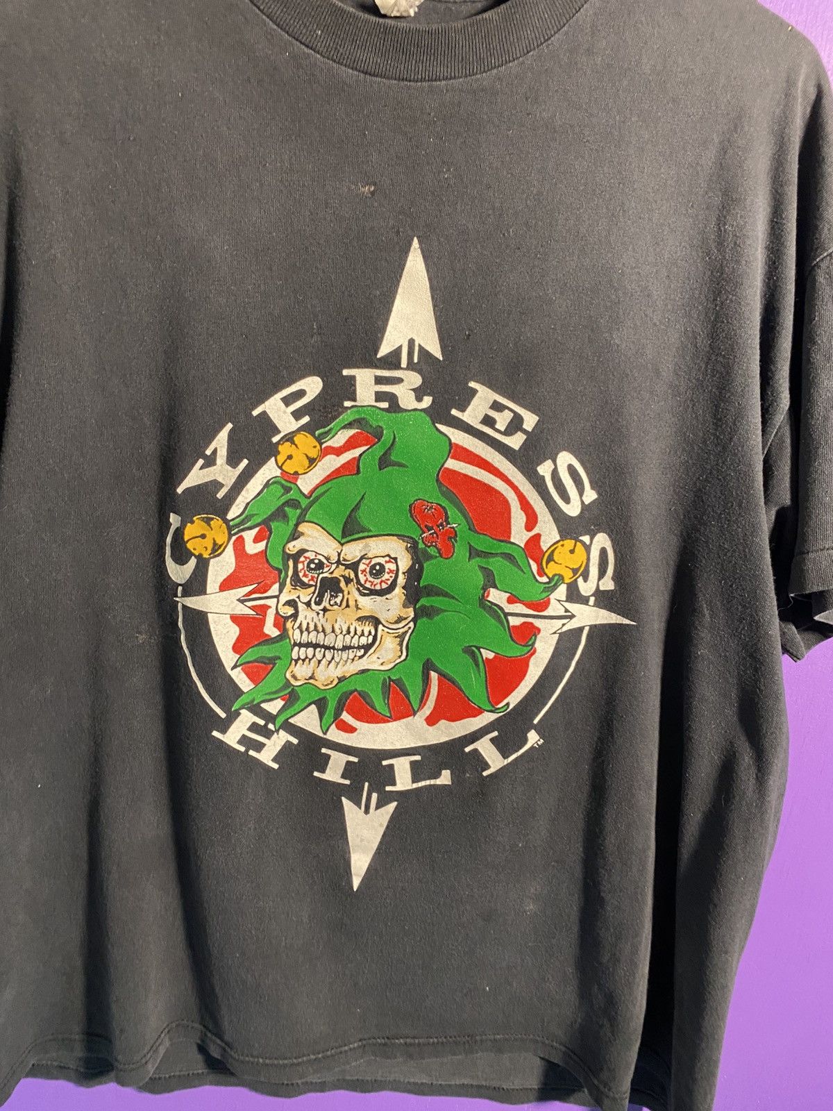 Rap Tees Vintage 90s Cypress Hill latino lingo tour tee Size US XL / EU 56 / 4 - 3 Thumbnail