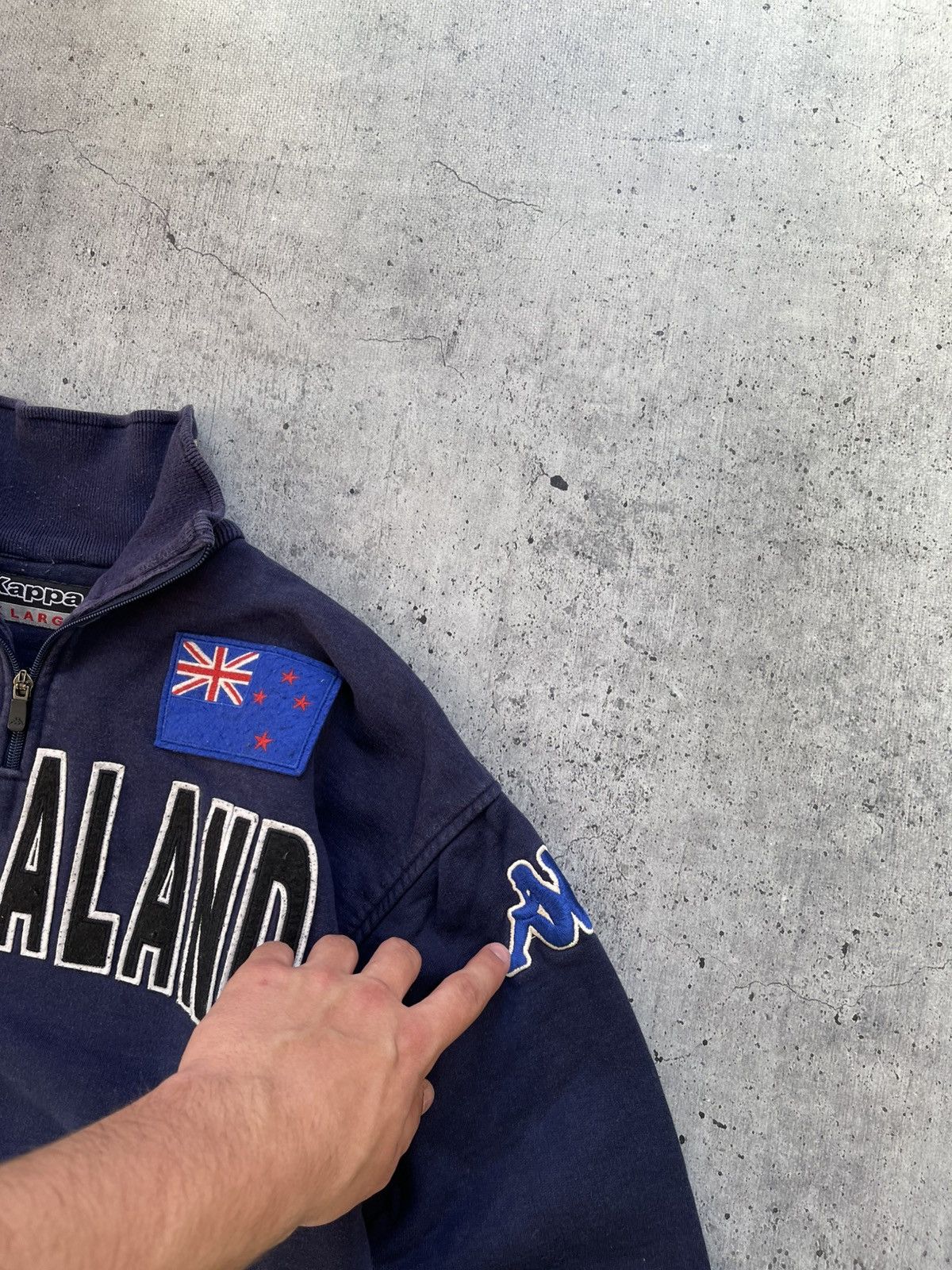 Kappa × Vintage Vintage Kappa Newzealand Size US L / EU 52-54 / 3 - 5 Thumbnail