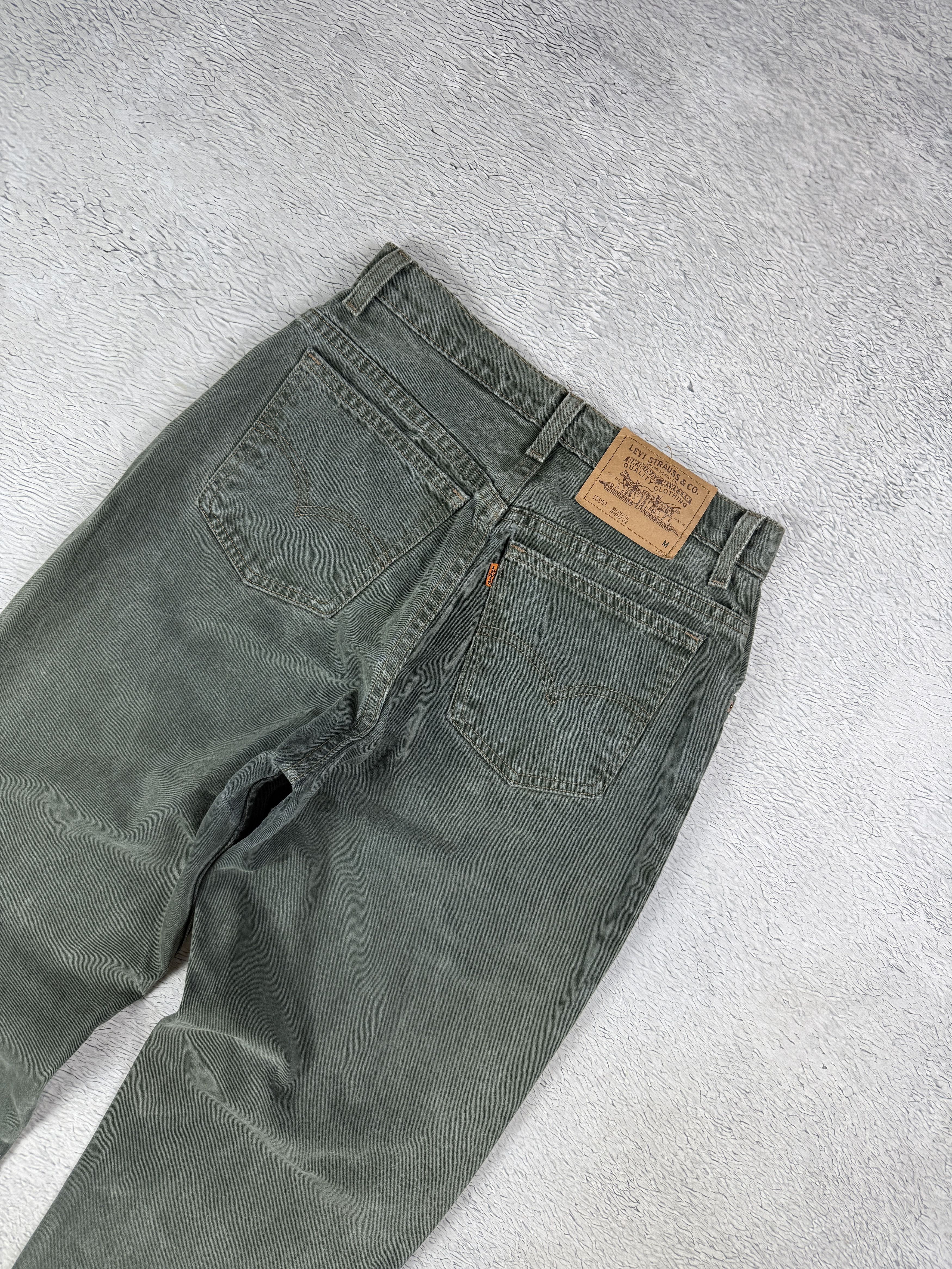 Levi's Vintage 90s Levi's 951 Jeans Orange Tab Relaxed Tapered Leg Size 30" / US 8 / IT 44 - 4 Thumbnail