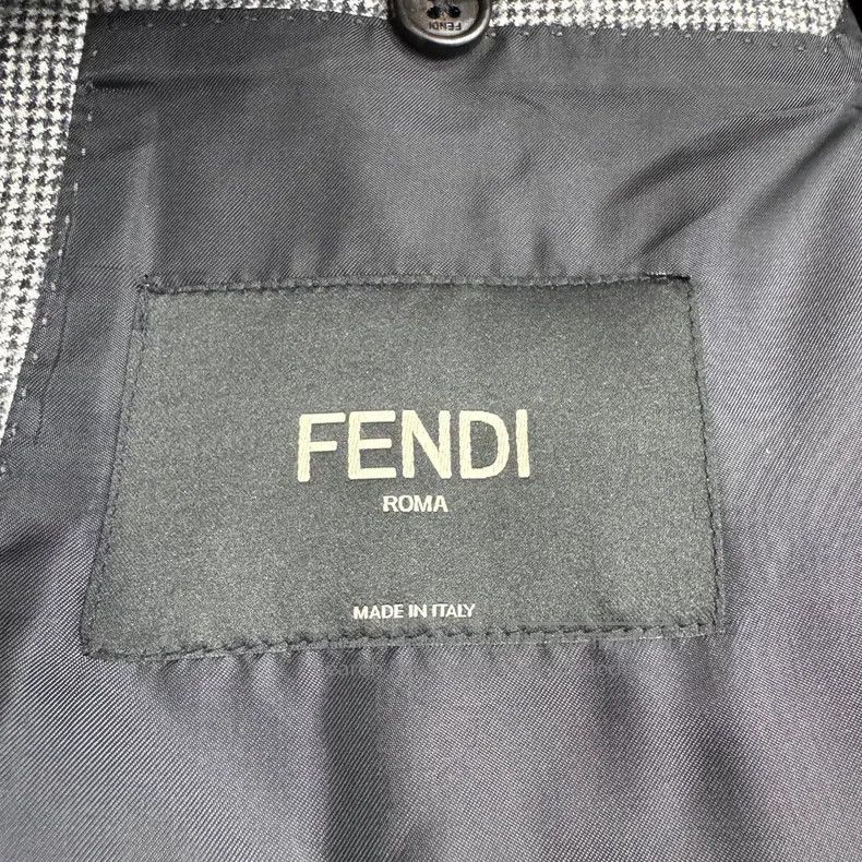 Fendi Fendi Patchwork Fur Coat Size US M / EU 48-50 / 2 - 2 Thumbnail