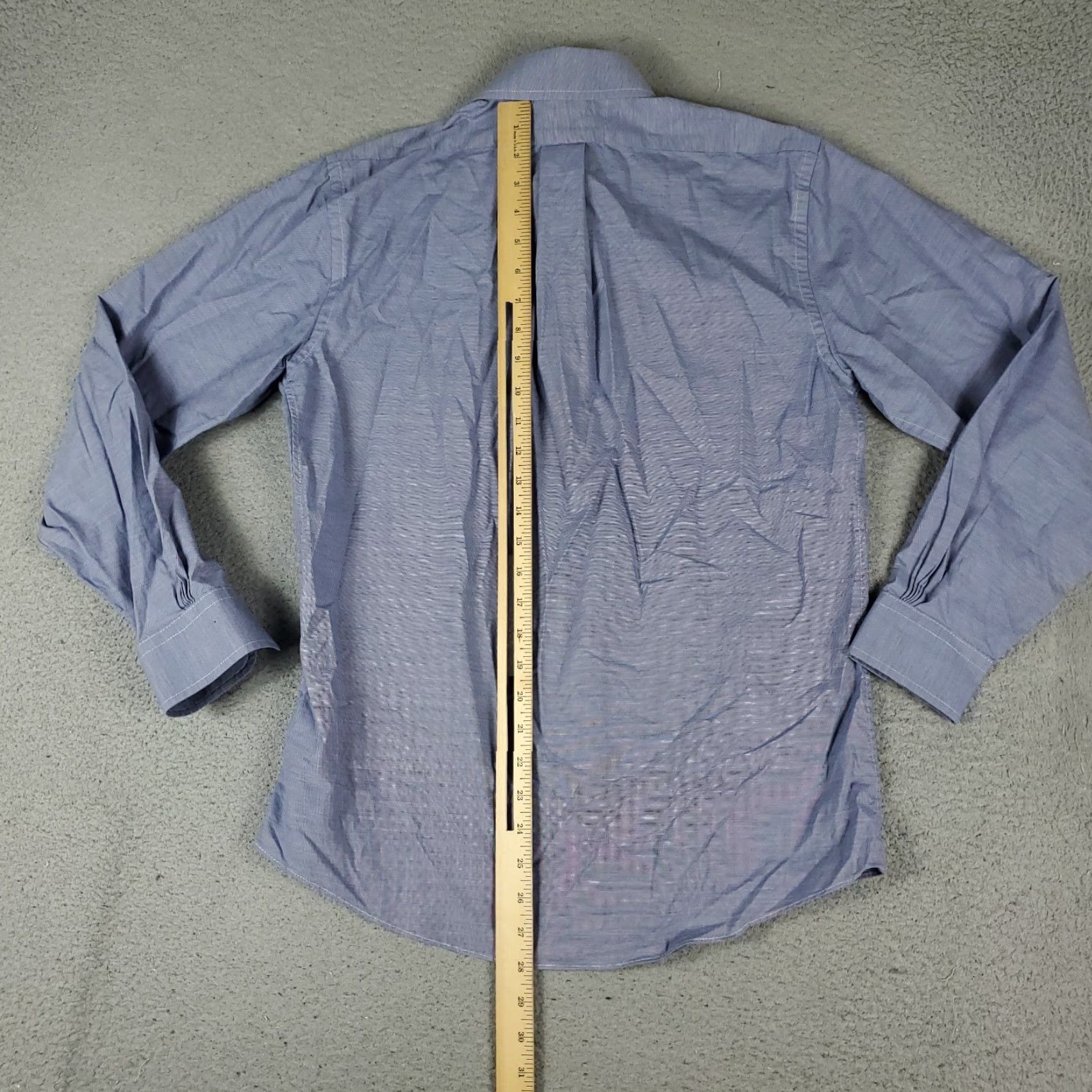 Brooks Brothers VINTAGE Brooks Brothers Shirt Mens 15.5 Blue Regent Dress Button Up Long Sleeve Size 40R - 3 Thumbnail