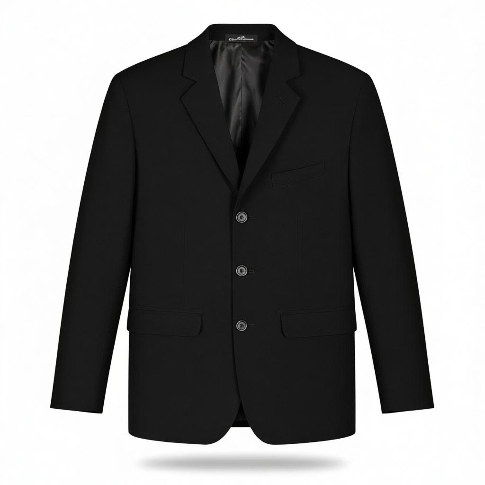 Calvin Klein Calvin Klein Women's Size 14 Classic Black 3-Button Blazer Size XL / US 12-14 / IT 48-50 - 1 Thumbnail