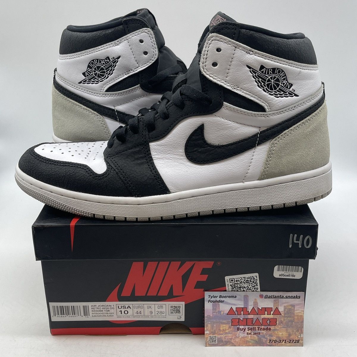 Air Jordan 1 high stage haze