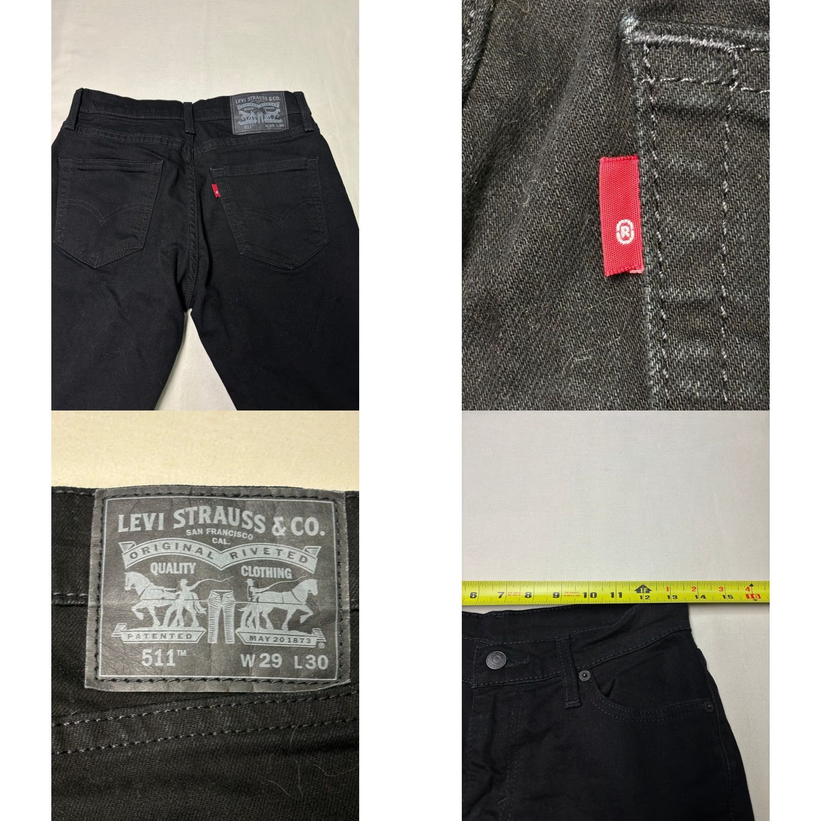 Levi's VINTAGE? No. Levi's 511 Slim Fit Jeans Black Slim Fit Jeans Mens 29/28? Size US 28 / EU 44 - 8 Thumbnail
