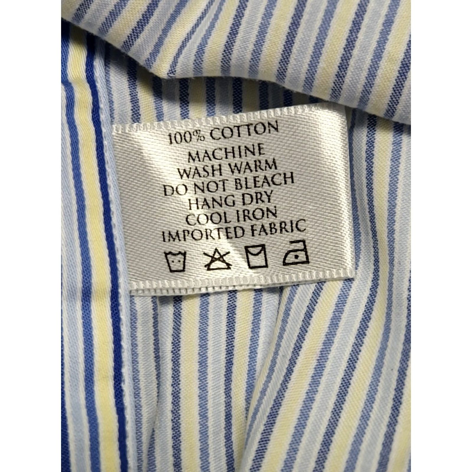 Robert Talbott Robert Talbott Carmel Shirt Men XL Blue Multi-Colored Striped Button-Up Long Sleeve Button-Down Collared Casual Business Size US XL / EU 56 / 4 - 8 Thumbnail