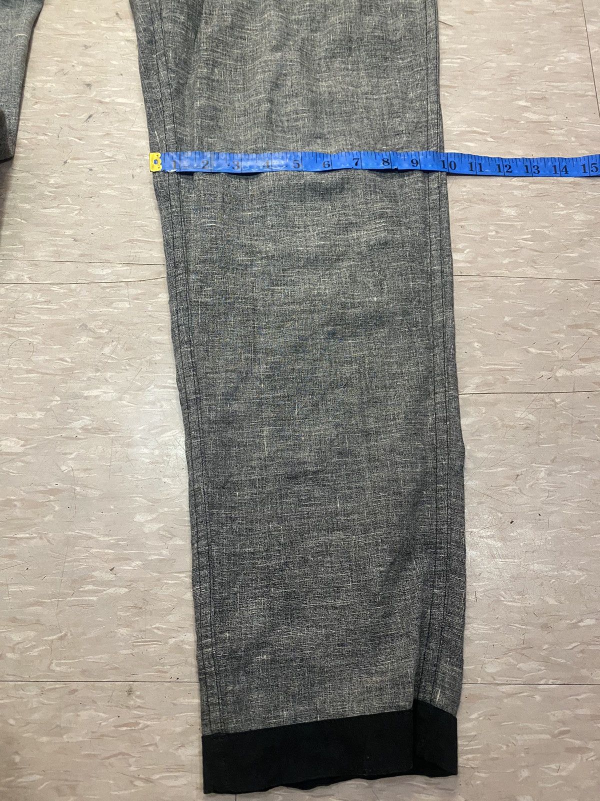 Issey Miyake × Japanese Brand × Pleats Please Issey Miyake Issey miyake men Cropped grey x black reversible drawstring Size US 32 / EU 48 - 10 Thumbnail