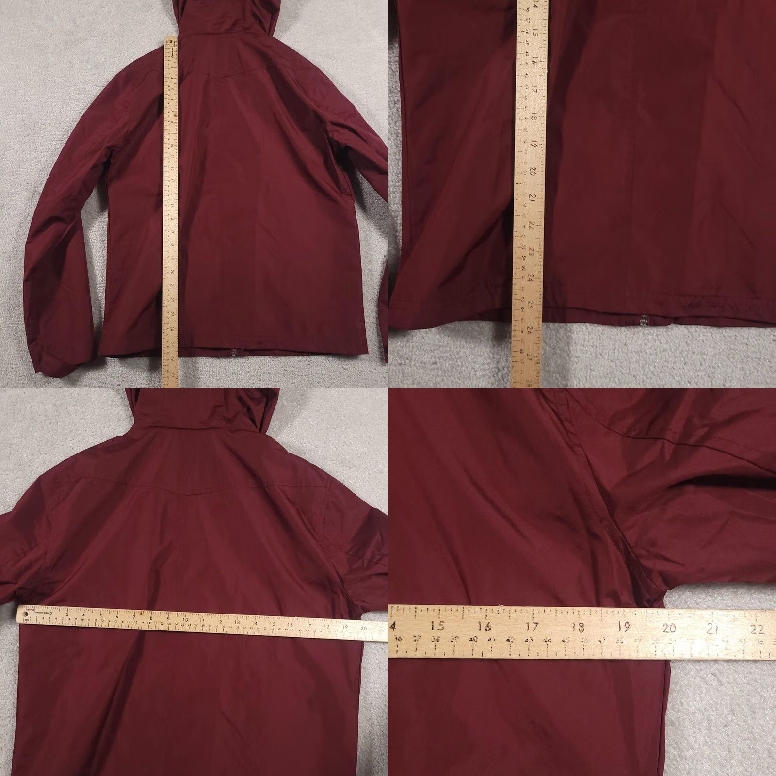 Forever 21 Forever 21 Jacket Mens XS Hooded Windbreaker Lightweight Polyester Pockets Red Size US XS / EU 42 / 0 - 8 Thumbnail