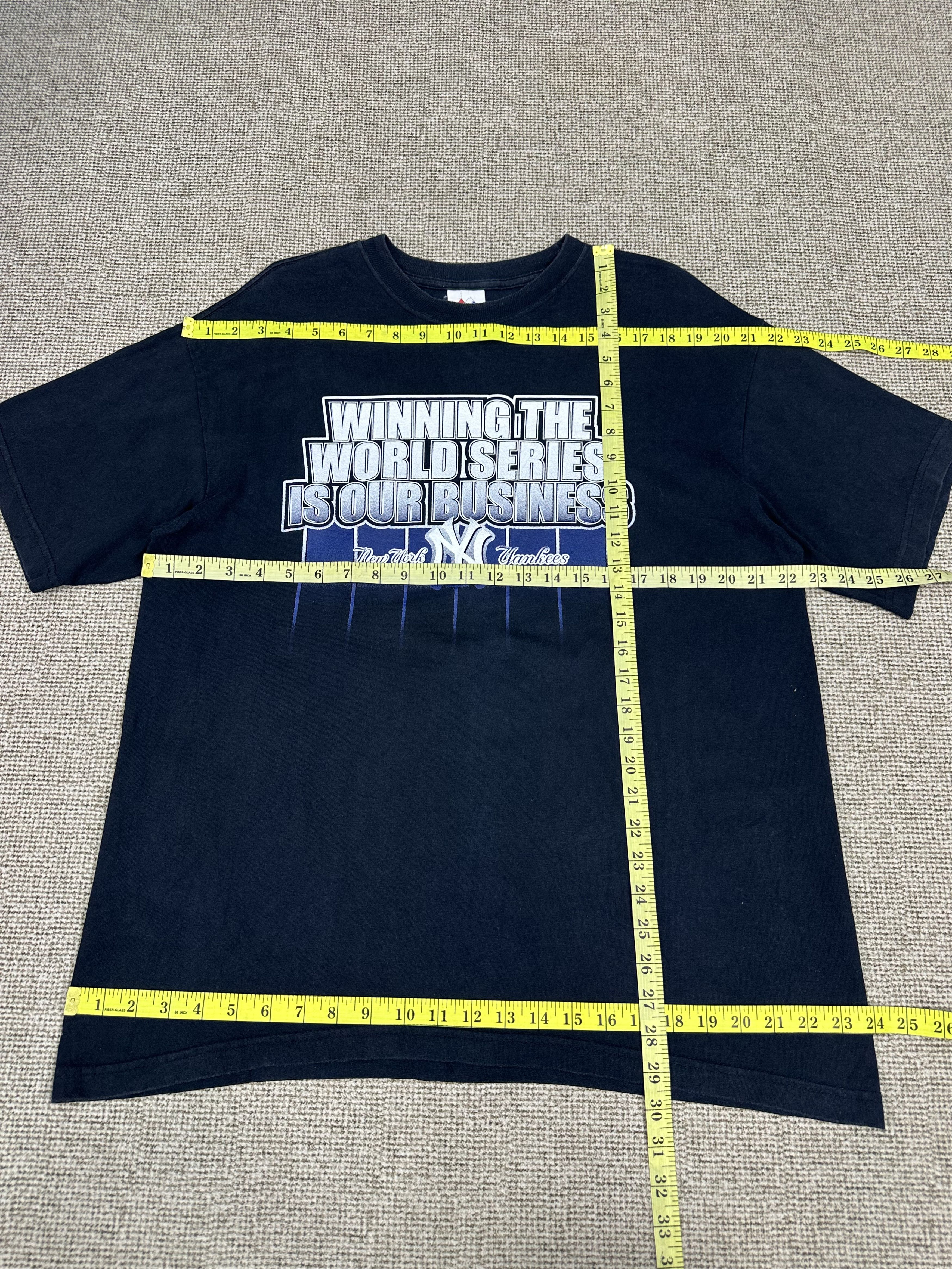 New York Yankees Vintage New York Yankees Majestic Tshirt A1045 Size US L / EU 52-54 / 3 - 7 Thumbnail