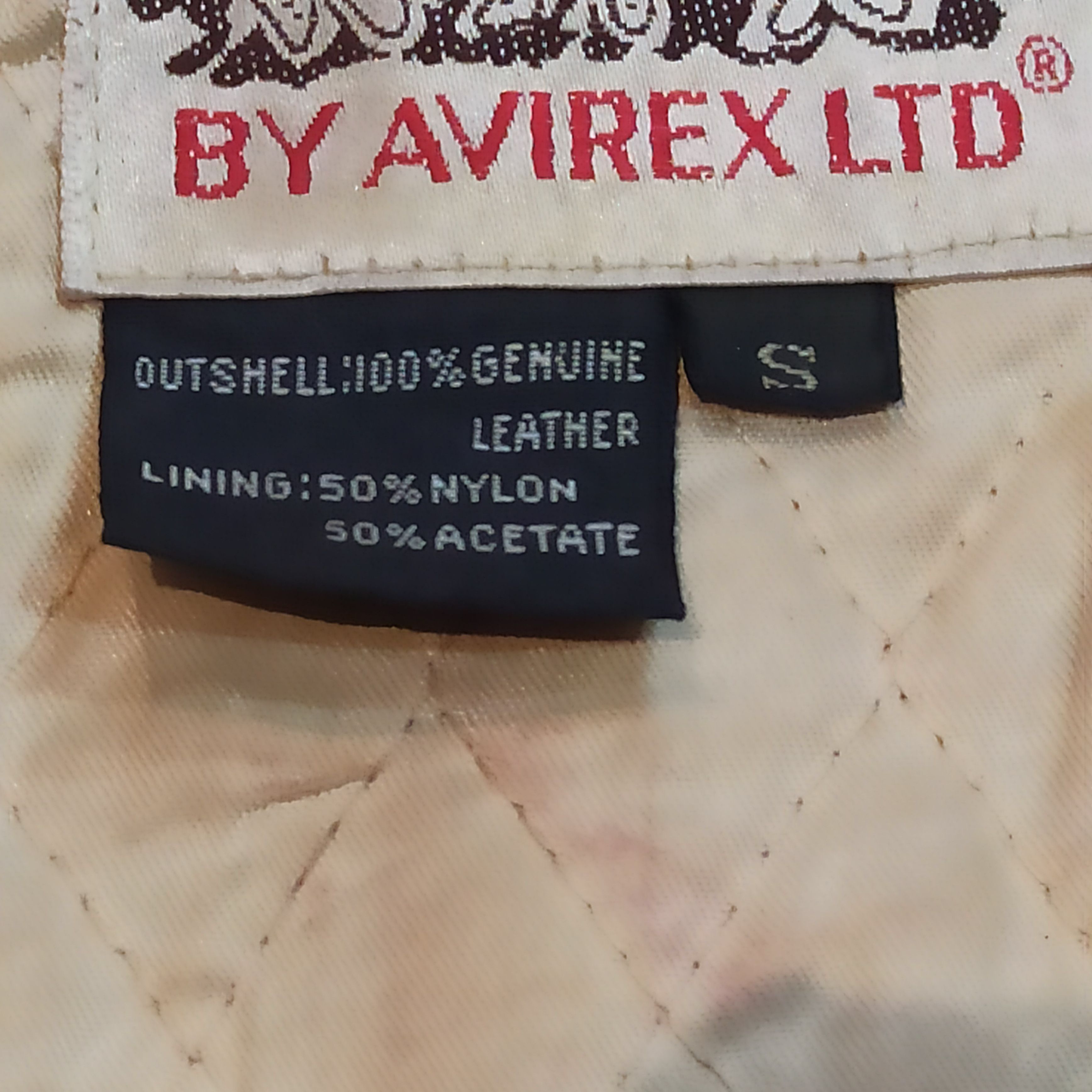 Avirex × Vintage Rare Vintage Leather varsity Jacket Avirex Size US S / EU 44-46 / 1 - 11 Thumbnail