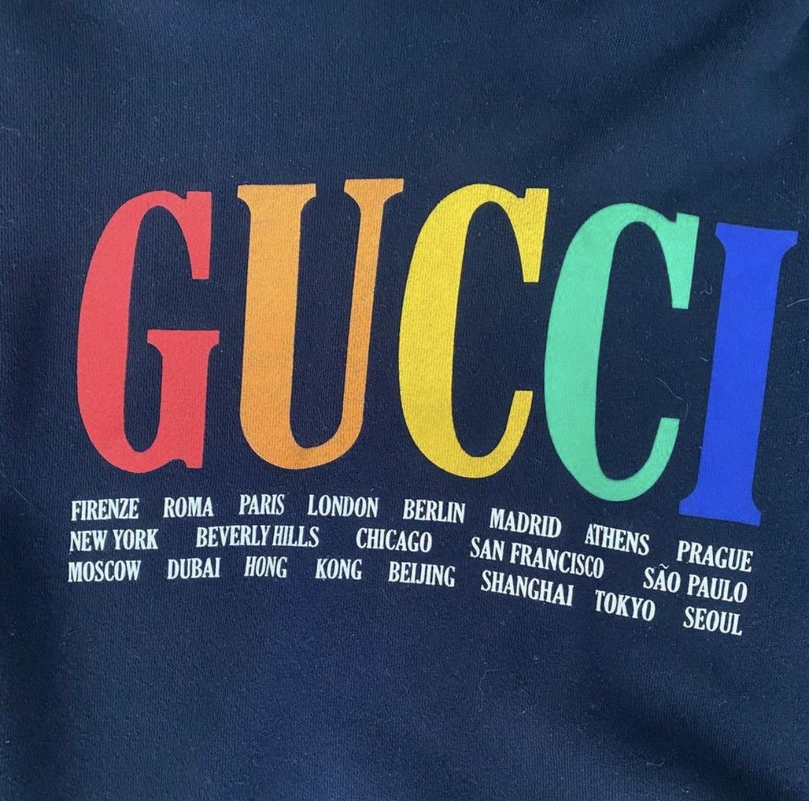 Gucci Gucci Rainbow Cities Hoodie Size US S / EU 44-46 / 1 - 4 Thumbnail