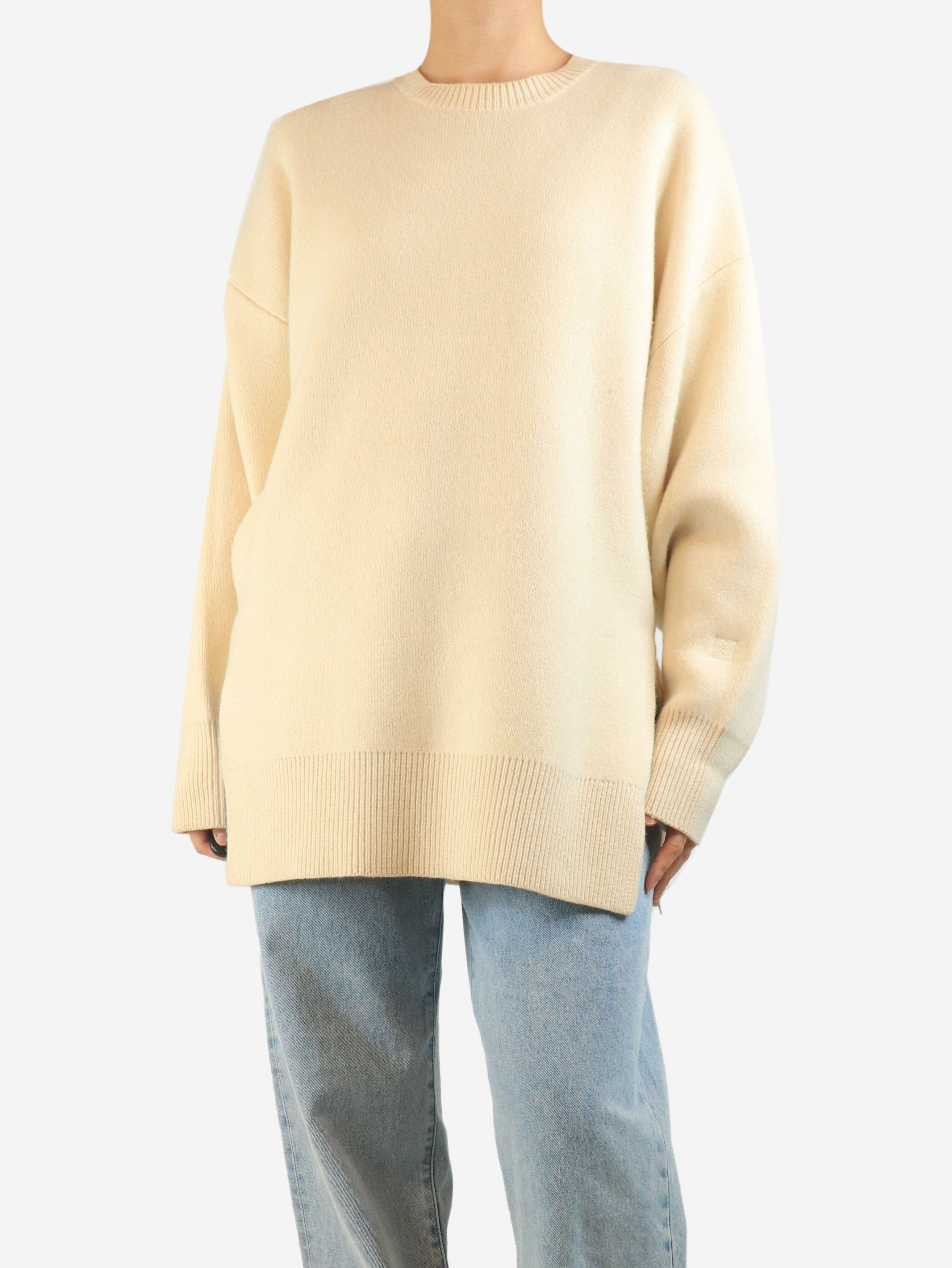 Toteme Cream double-knit sweater - S Size S / US 4 / IT 40 - 1 Thumbnail