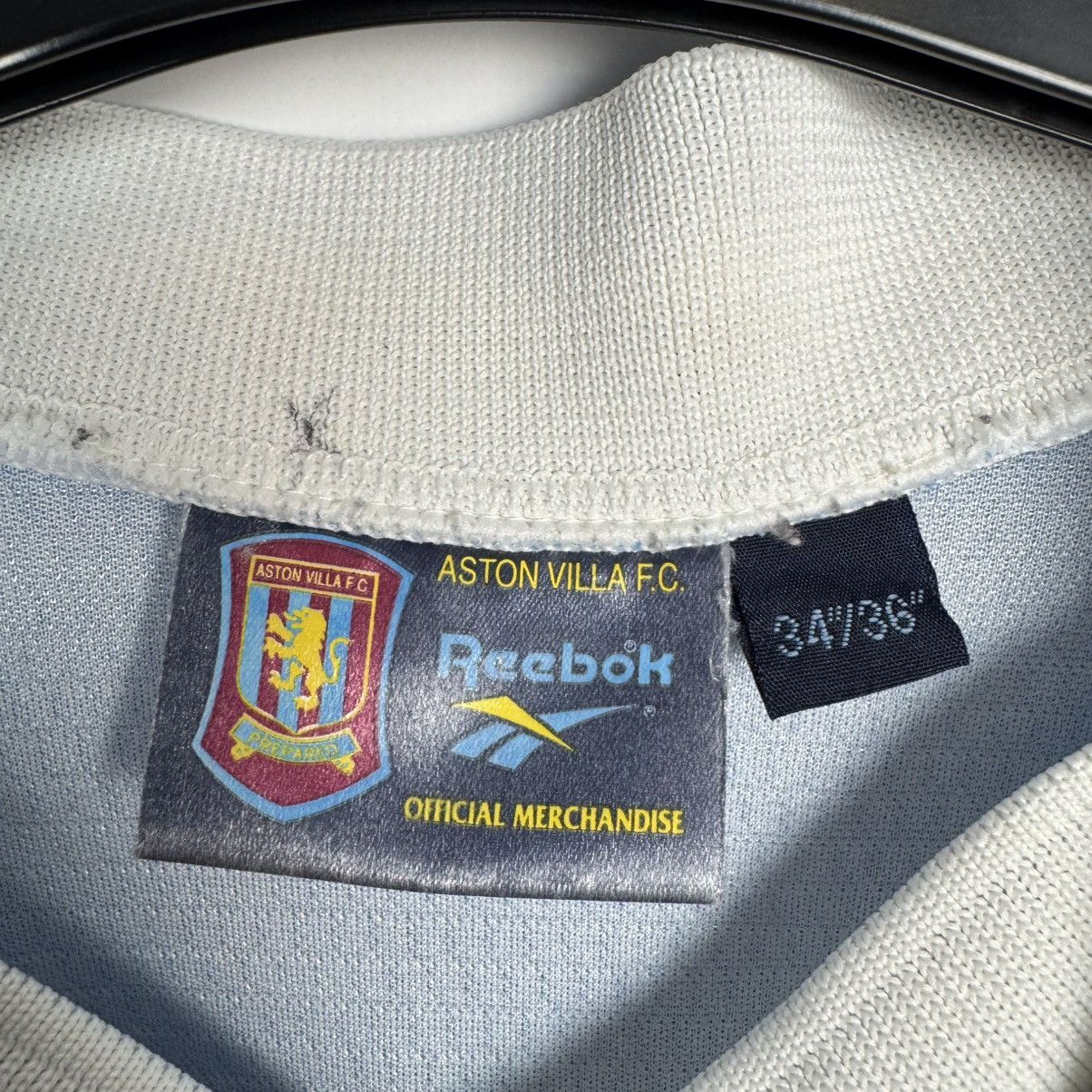 Reebok ASTON VILLA 1997 1998 AWAY FOOTBALL SHIRT SOCCER JERSEY Size US S / EU 44-46 / 1 - 3 Thumbnail