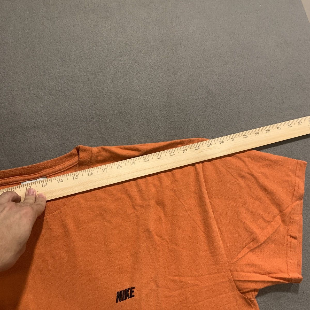 Nike Nike Y2K Short Sleeve Tee Orange XXL Grey Tag 2000s Vintage Size US XXL / EU 58 / 5 - 11 Thumbnail