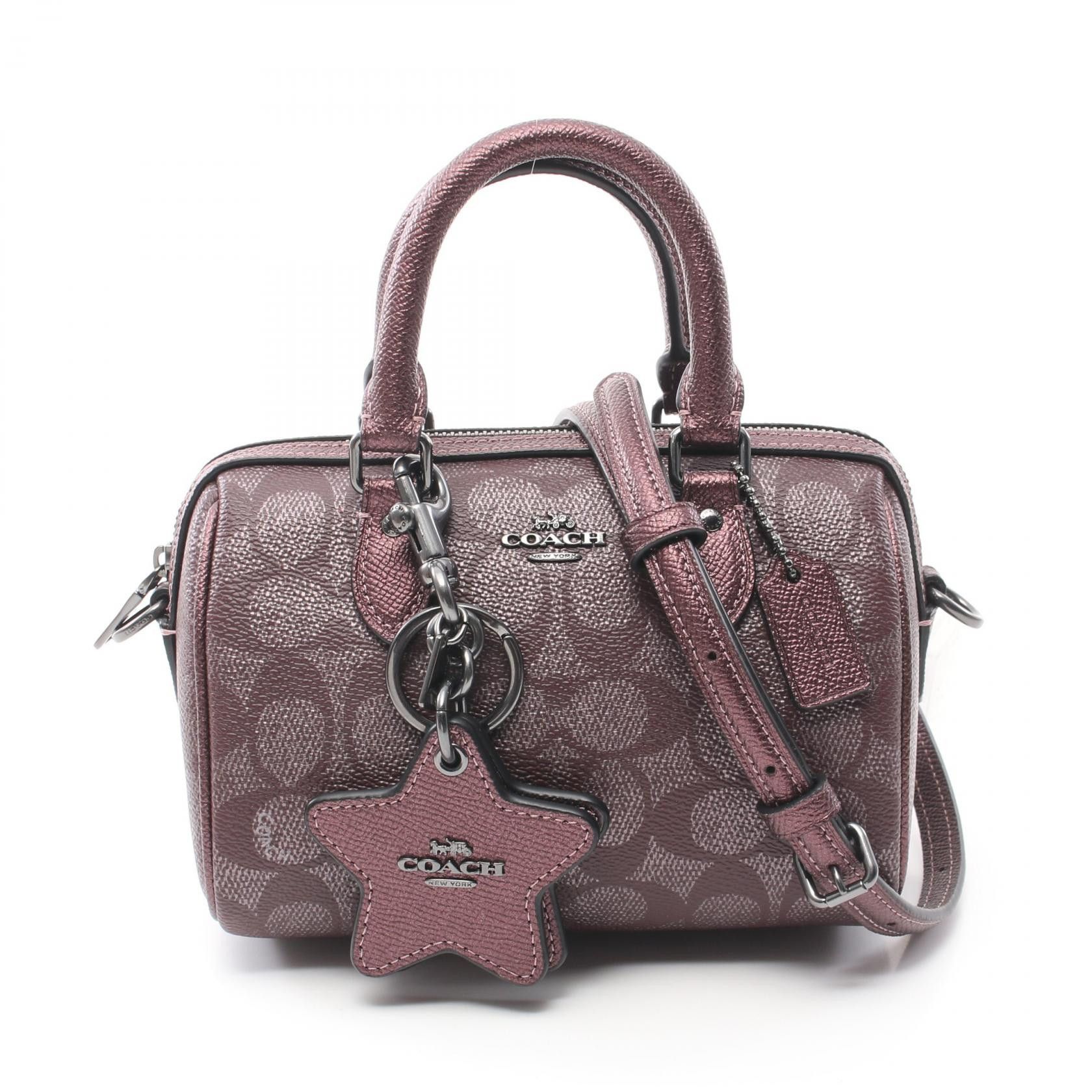 Coach COACH E05Q 8K10 Coach Hobo Signature Purse Handbag