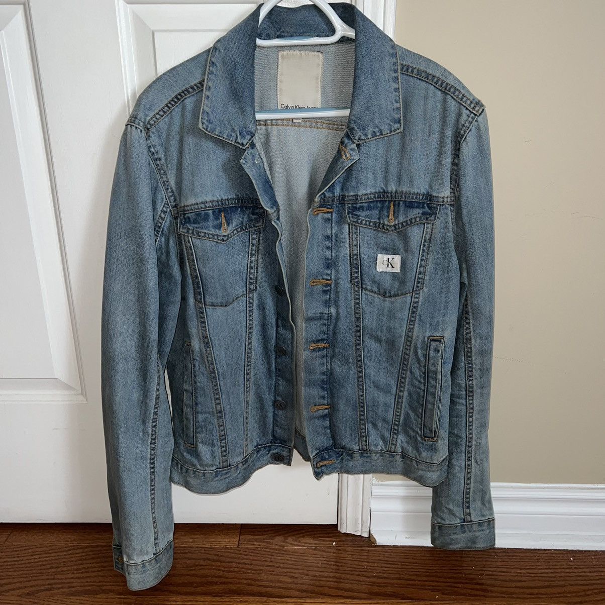 Calvin Klein Calvin Klein Denim Jacket Size US L / EU 52-54 / 3 - 8 Thumbnail