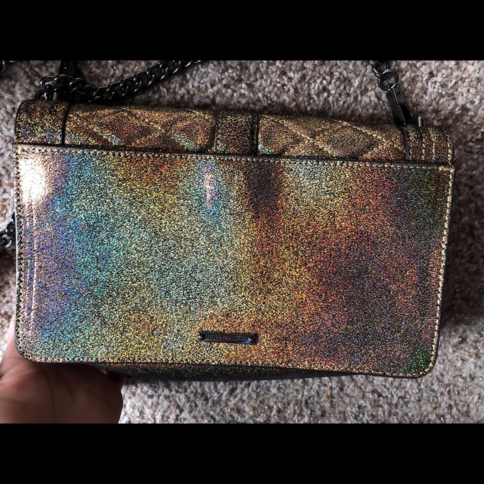 Other Iridescent Rebecca Minkoff Quilted Love Crossbody Size ONE SIZE - 8 Thumbnail