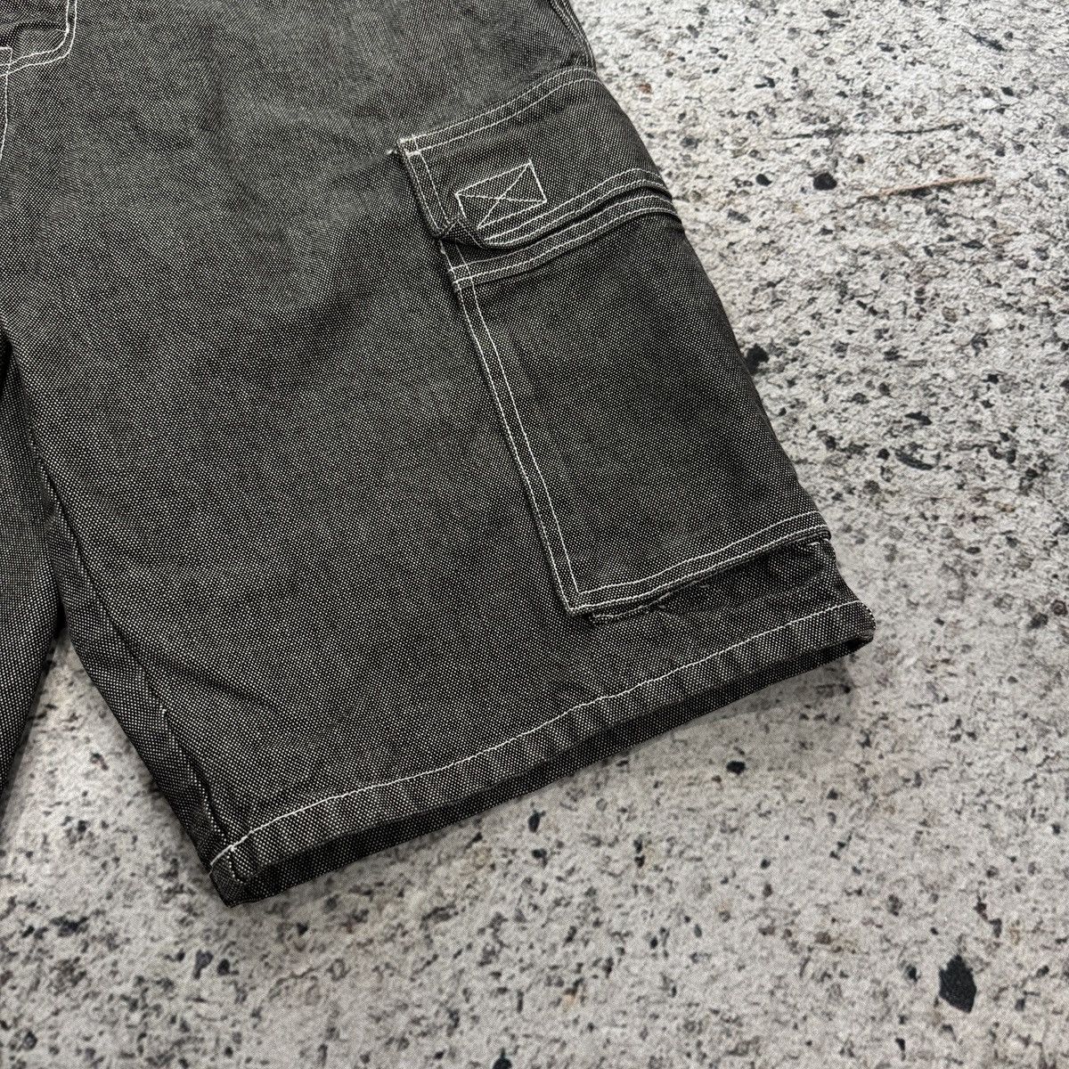 JNCO 90s Y2K Baggy Wide Leg Cargo Denim Skater Jean Shorts Size US 34 / EU 50 - 7 Thumbnail