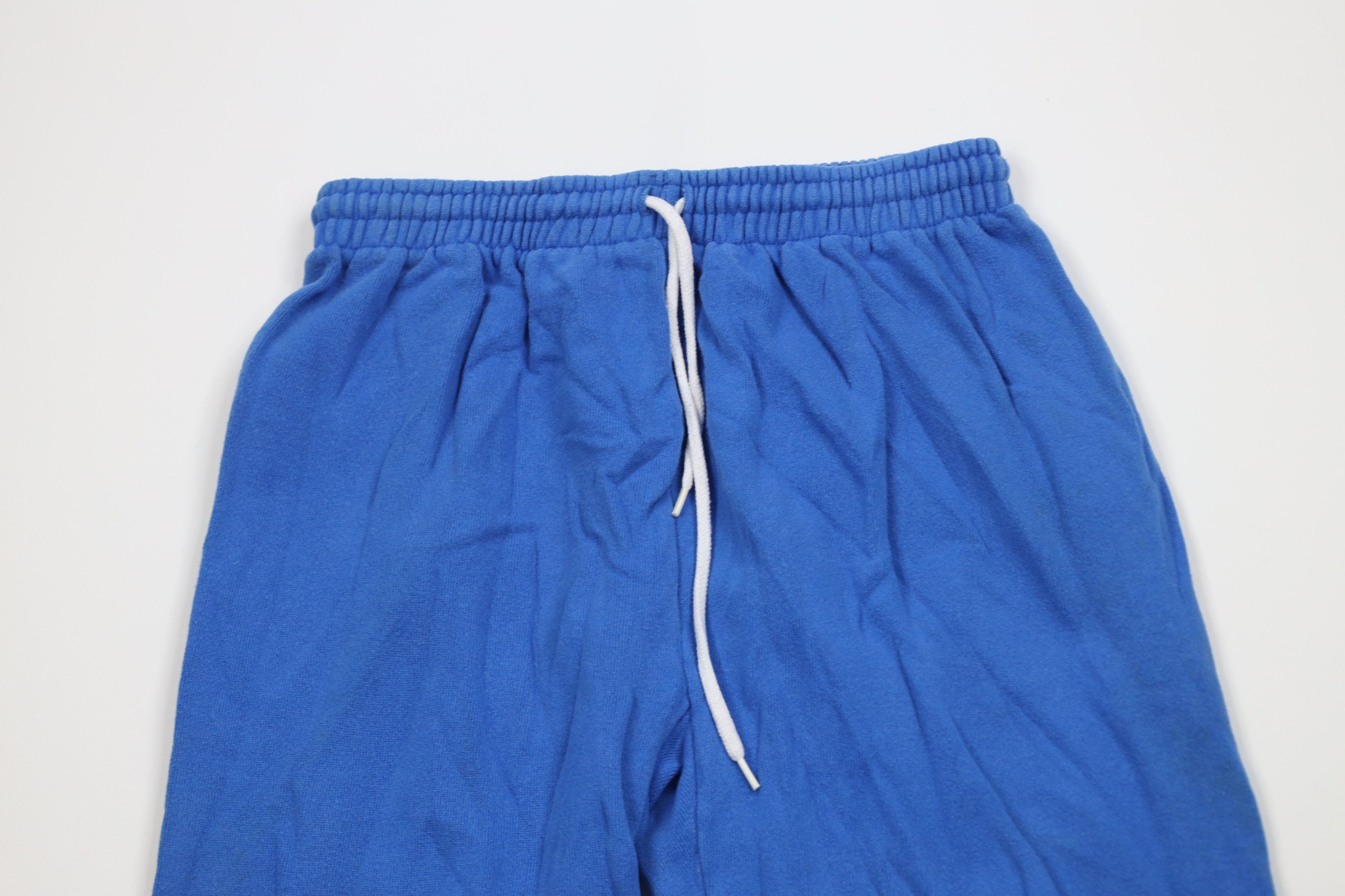 Hanes Vintage 80s 90s Hanes Sweatpants Joggers Royal Blue USA Size US 32 / EU 48 - 2 Thumbnail
