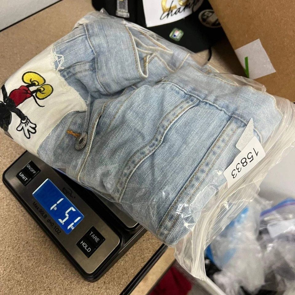 CHOCOOLATE Disney Mickey Mouse Denim Vest Women Rock band AC/DC S Size S / US 4 / IT 40 - 7 Thumbnail