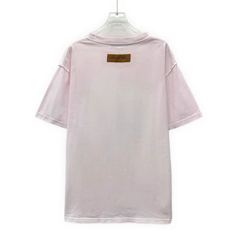 Louis Vuitton Louis Vuitton Cotton crewneck short-sleeve T-shirt with pi Size US L / EU 52-54 / 3 - 2 Thumbnail