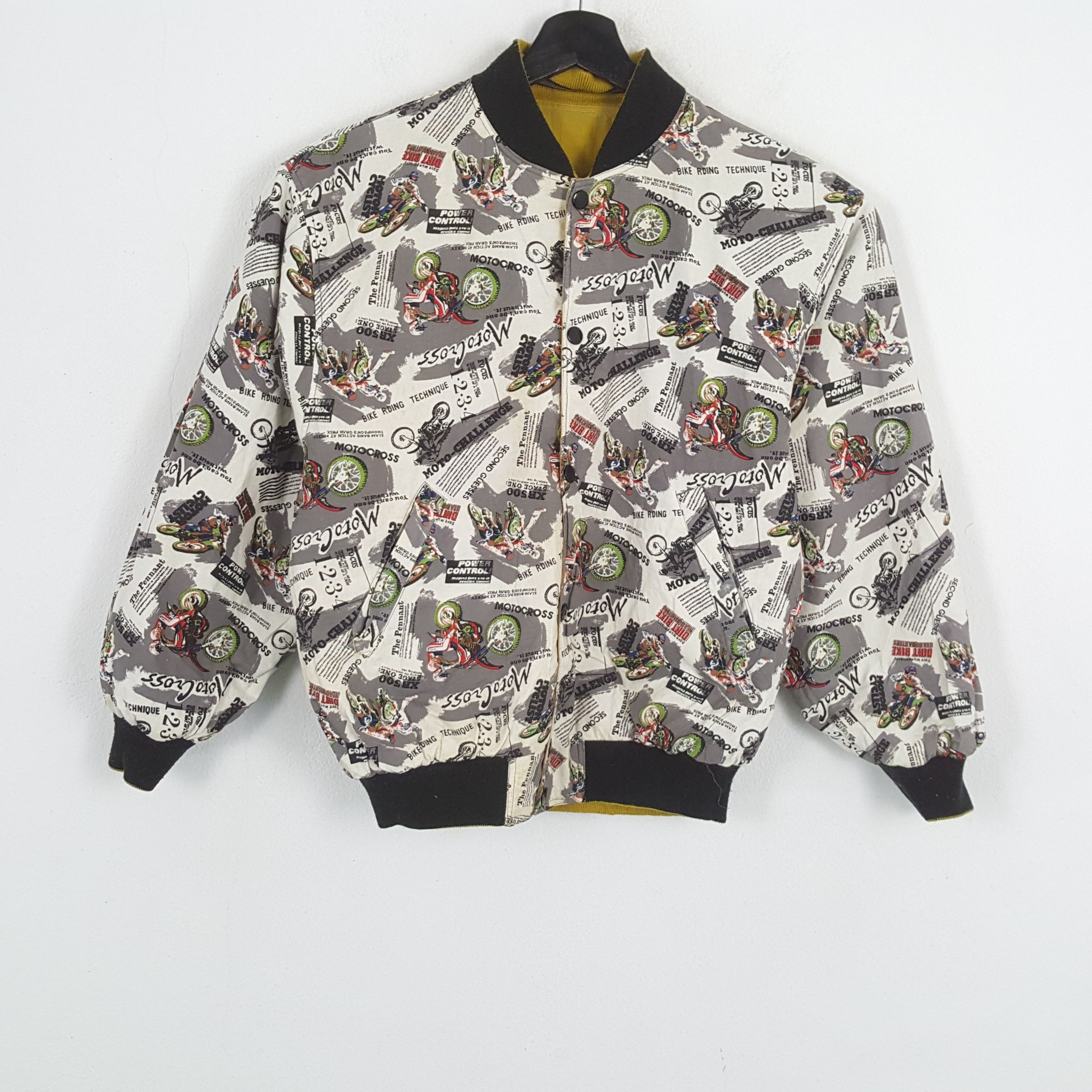 Japanese Brand MUGEN HONDA Japanese Motorsports Custom Art Revisible Jacket Size US M / EU 48-50 / 2 - 3 Thumbnail