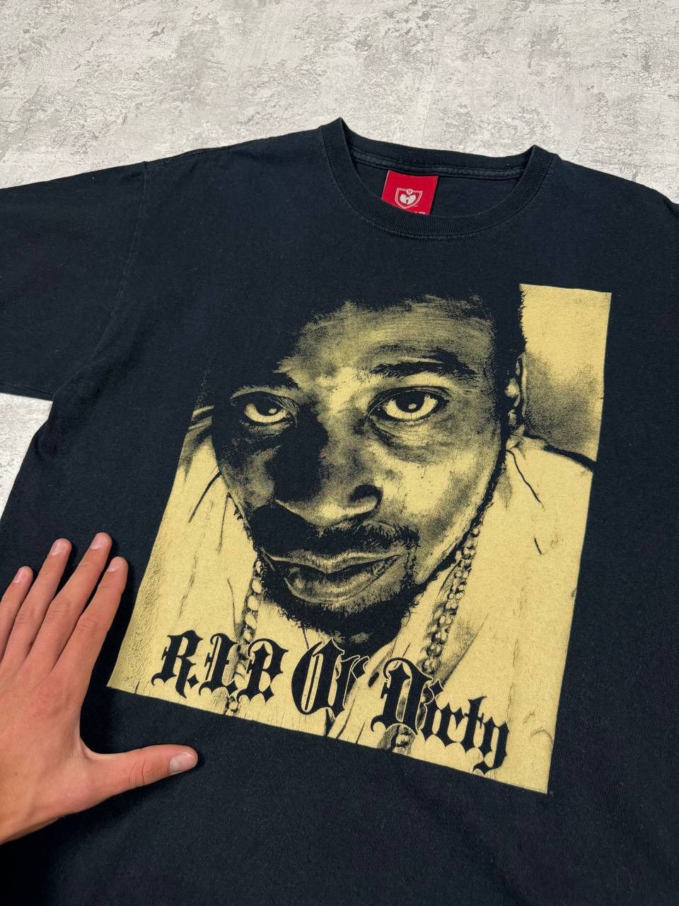 Band Tees Vintage Wu Tang R.I.P. Ol Dirty T-Shirt Big Logo Size M-L Size US M / EU 48-50 / 2 - 4 Thumbnail