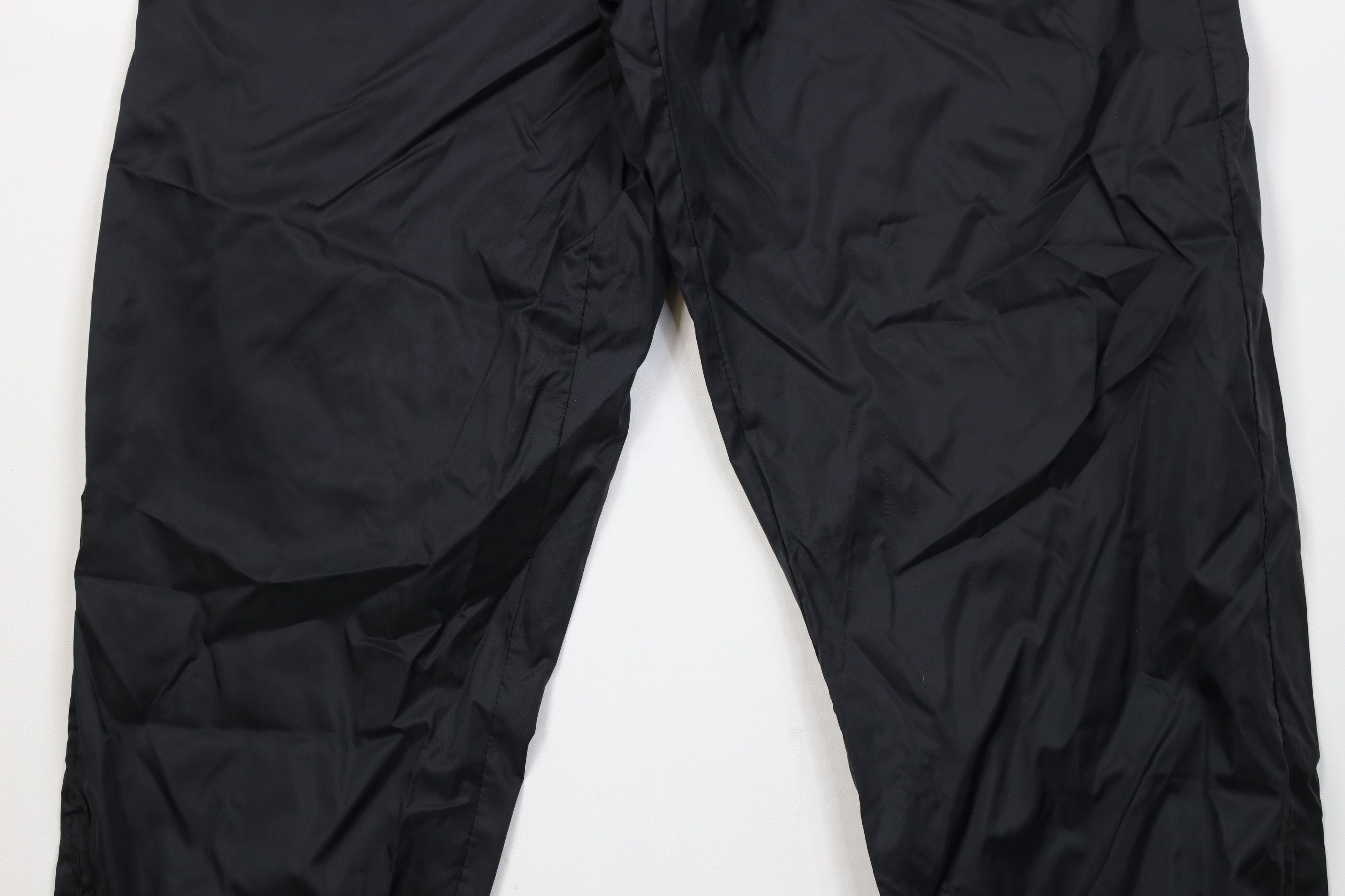 Vintage Vintage 90s Streetwear Cuffed Windbreaker Jogger Pants Black Size US 34 / EU 50 - 3 Thumbnail