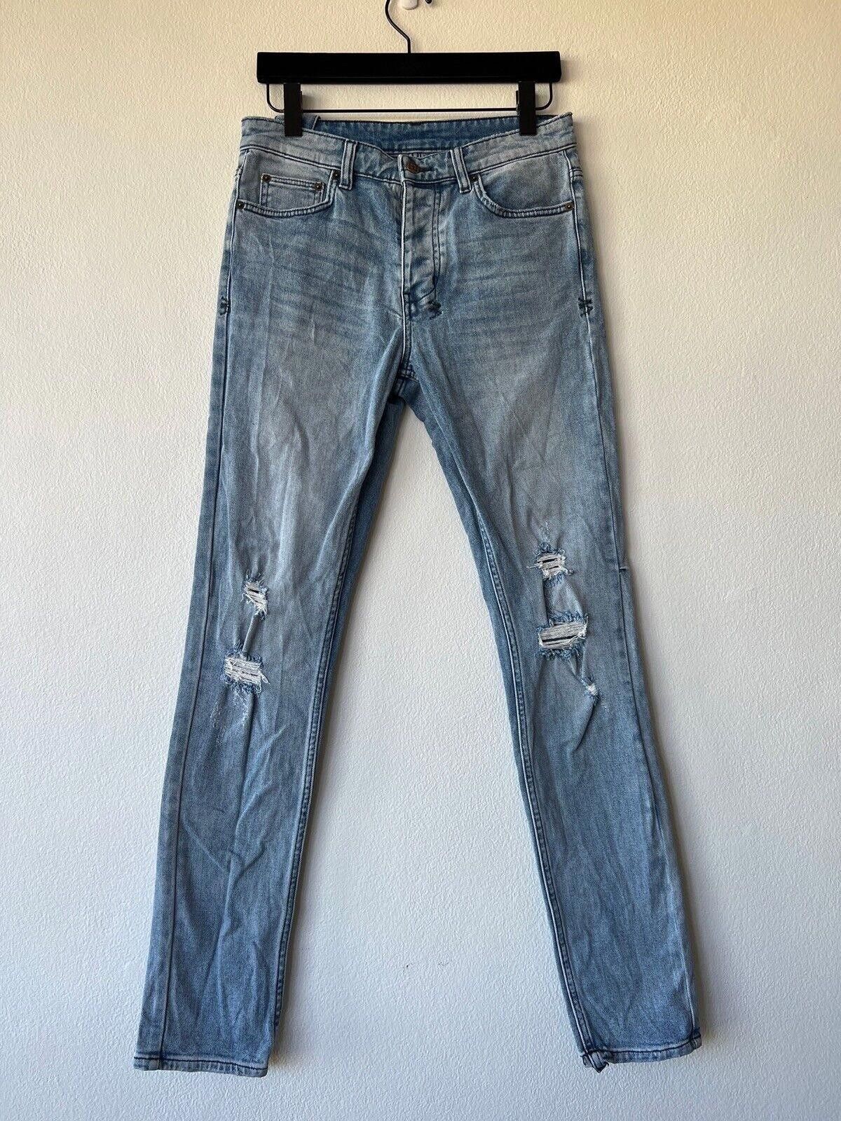 Ksubi new Ksubi mens denim jean 30 small chitch blue philly blue Size US 30 / EU 46 - 1 Thumbnail