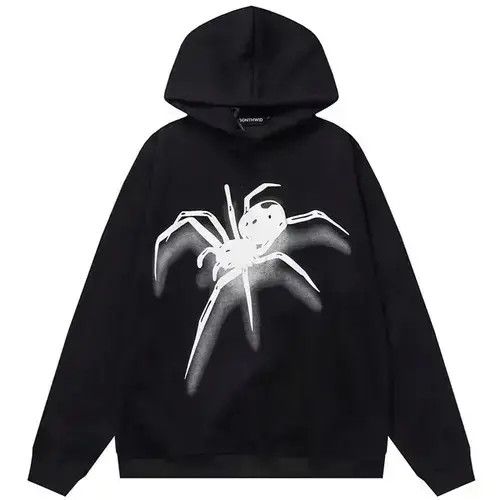 Japanese Brand × Vintage Y2K hoodie sweatshirt hip-hop Gothic Harajuku style pullover Size US L / EU 52-54 / 3 - 2 Thumbnail