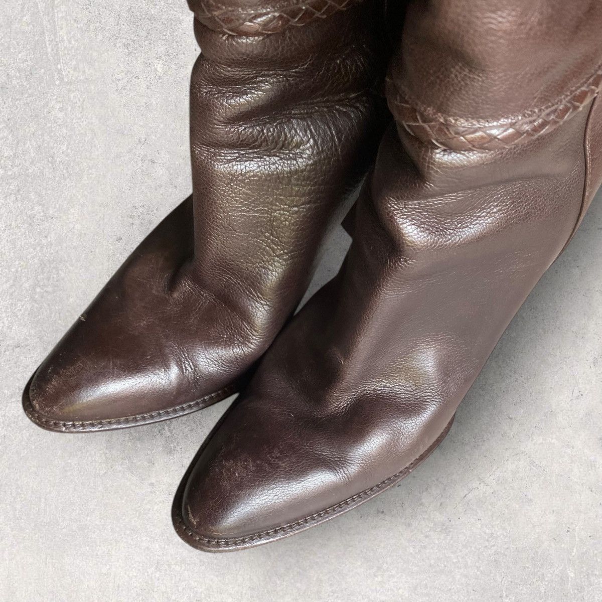 Saint Laurent Paris YSL Tassel Boots Heels Size US 8 / IT 38 - 6 Thumbnail