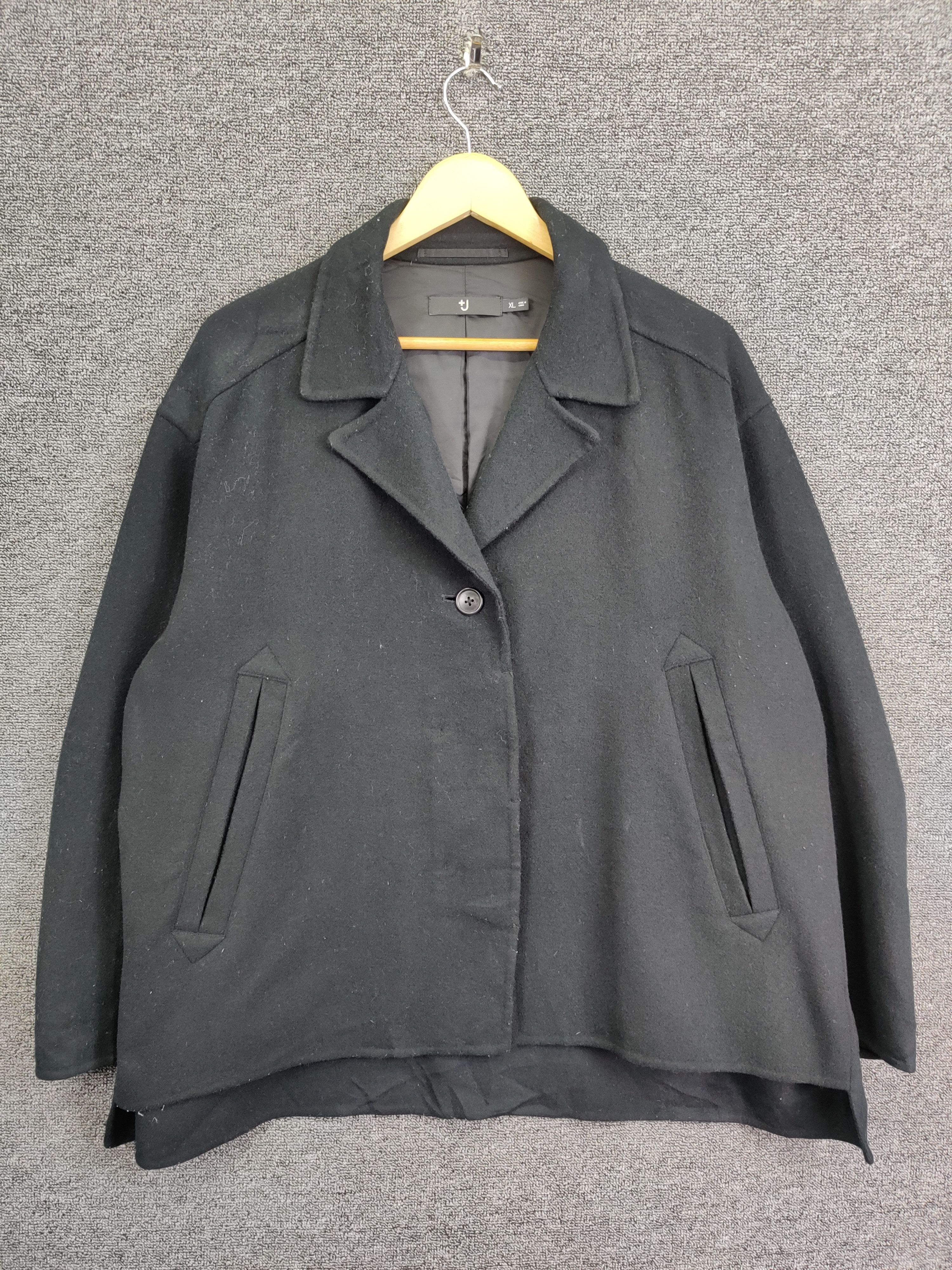 Jil Sander × Uniqlo Jil Sander x Uniqlo Wool Button Ups Coat Jacket Size US XL / EU 56 / 4 - 1 Thumbnail