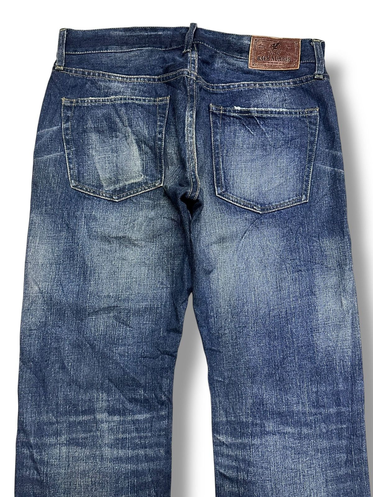 Japanese Brand Vintage Japan Distressed Jeans Baggy Style and Thunder Wash Size US 32 / EU 48 - 5 Thumbnail