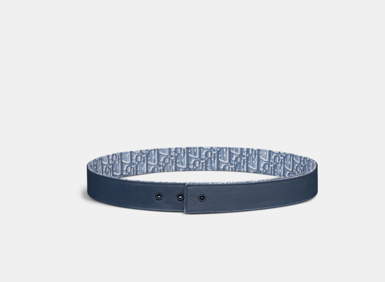 Dior o1w1db10426 4800ZZ Size :OS / Reversible Belt in Blue/Black Size ONE SIZE - 3 Thumbnail