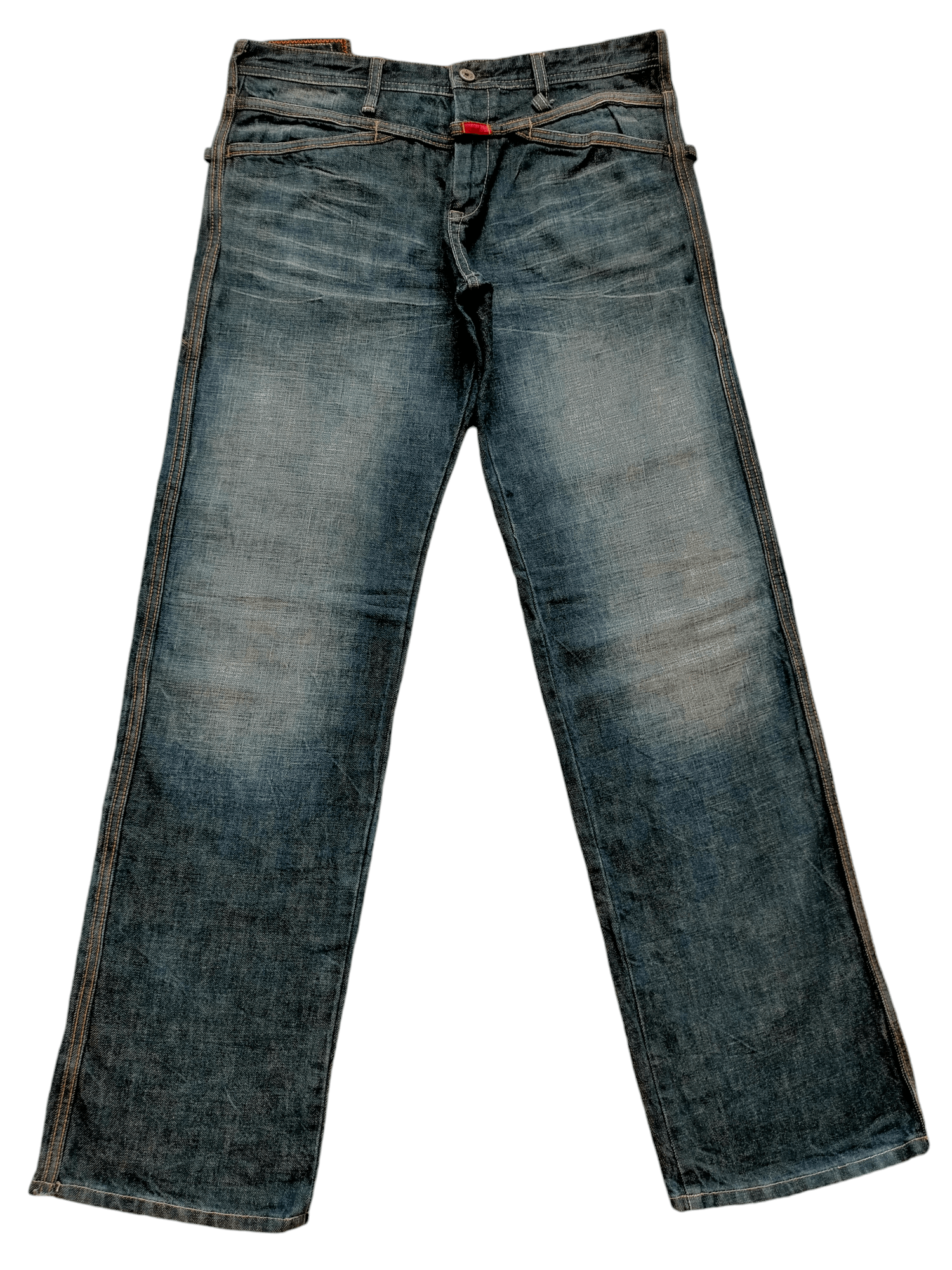 Marithe + Francois Girbaud Marithe Francois Girbaud Denim Jeans Pants Size US 32 / EU 48 - 3 Thumbnail