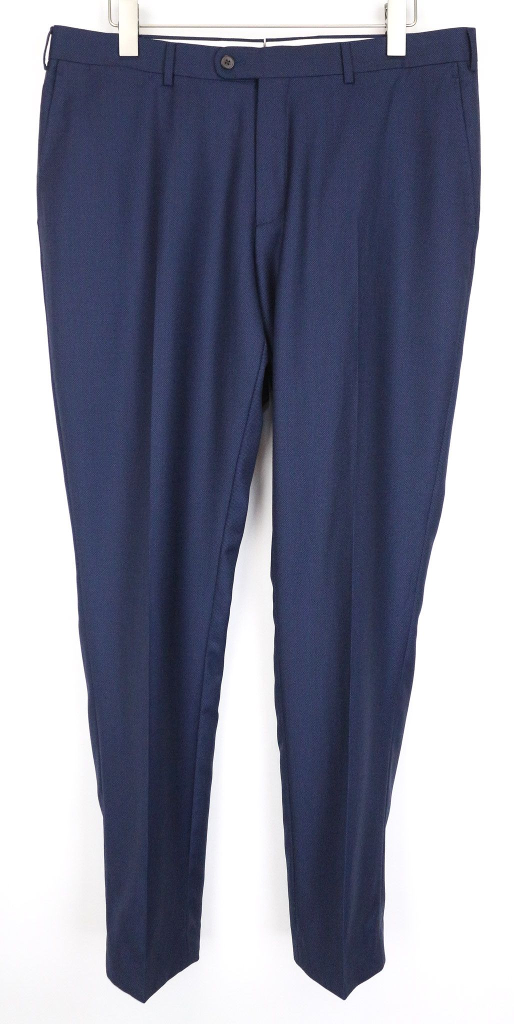 Suitsupply LA SPALLA UK44R Blue Wool Pleated 2 Piece Suit 75829 Size 44R - 3 Thumbnail