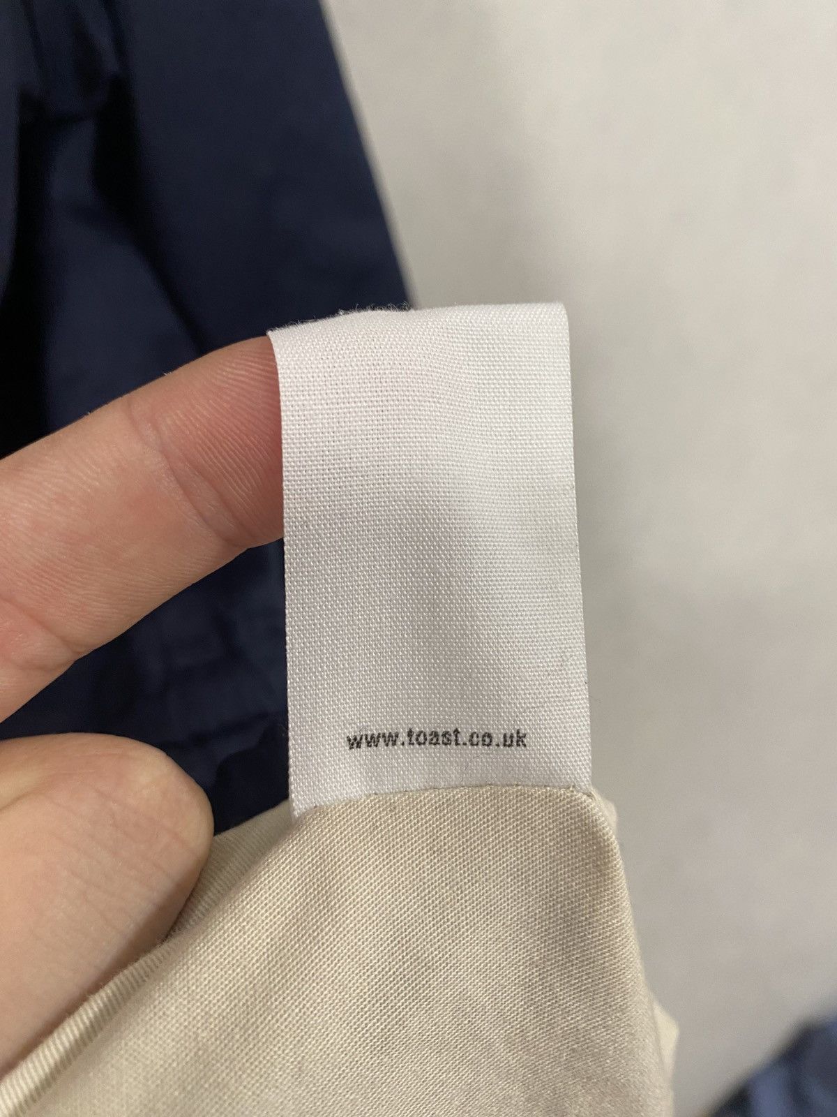 Other Toast UK Dark Blue Cotton Parka Size: 14 Size L / US 10 / IT 46 - 8 Thumbnail