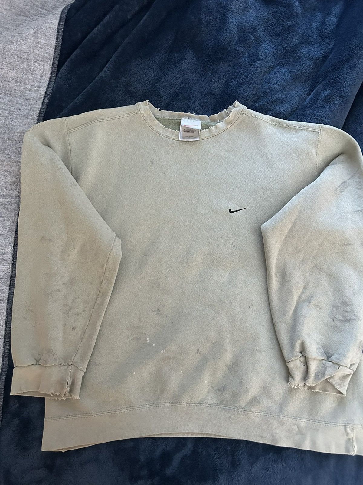 Nike × Vintage Vintage Nike Postachio Crewneck Size US L / EU 52-54 / 3 - 4 Thumbnail