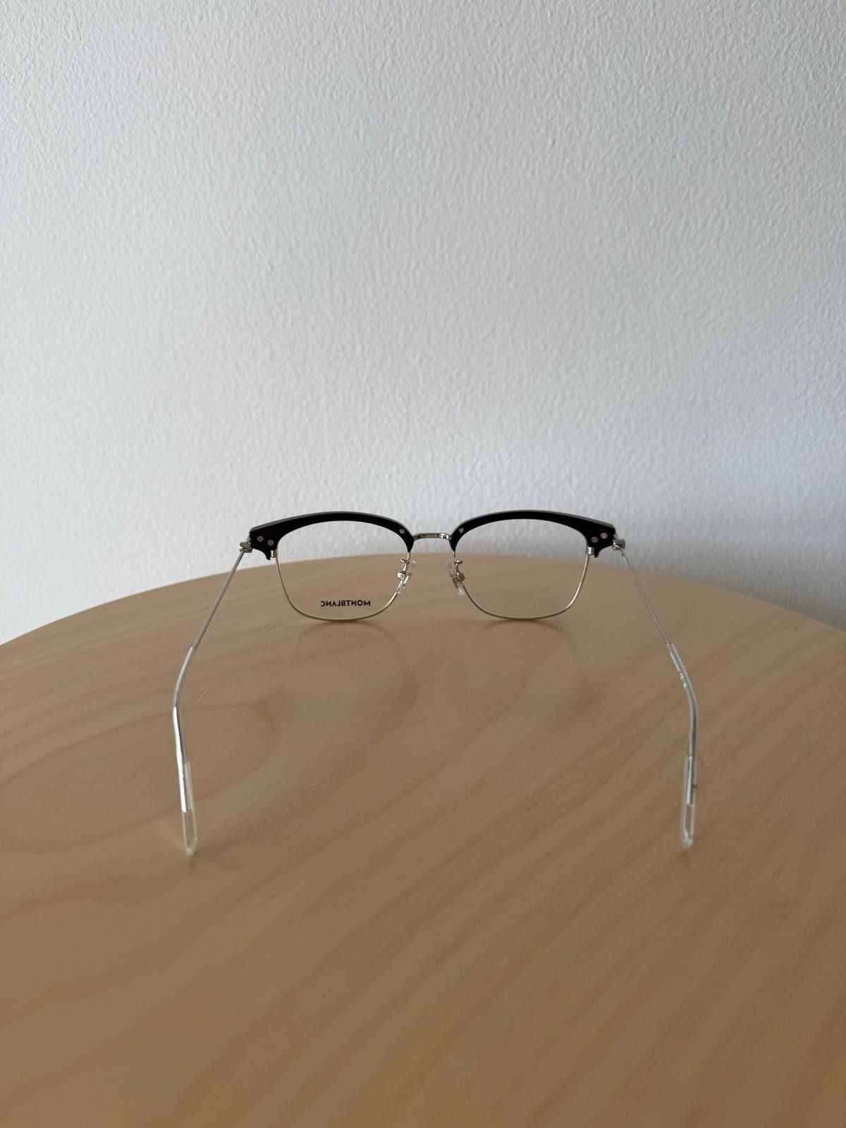 Montblanc New montblanc optical glasses frames eyeglasses MB0141OK 001 Size ONE SIZE - 6 Thumbnail