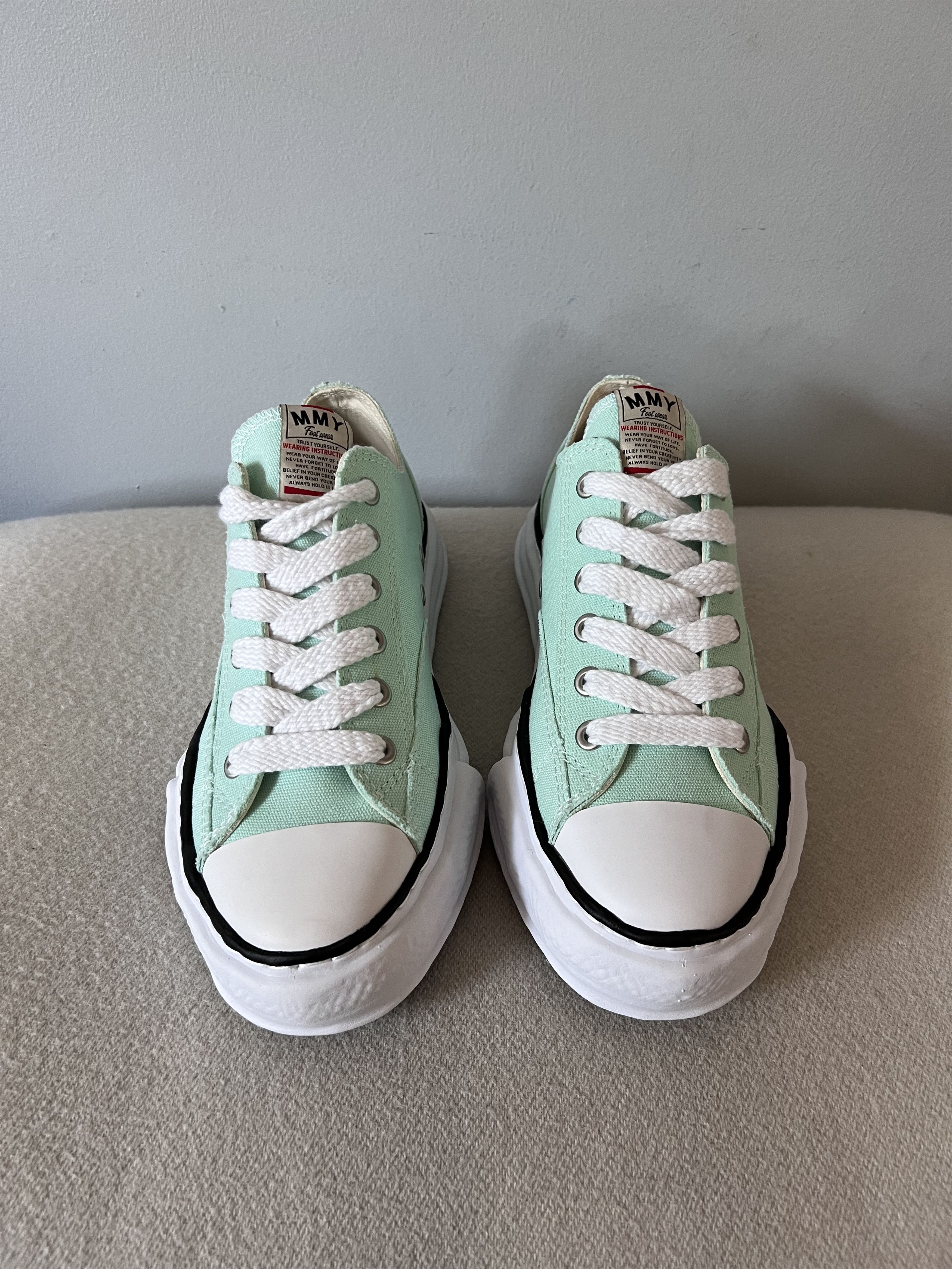 Maison MIHARA YASUHIRO Maison Mihara Yasuhiro OG Sole Peterson in Light Blue Size US 10 / EU 43 - 4 Thumbnail