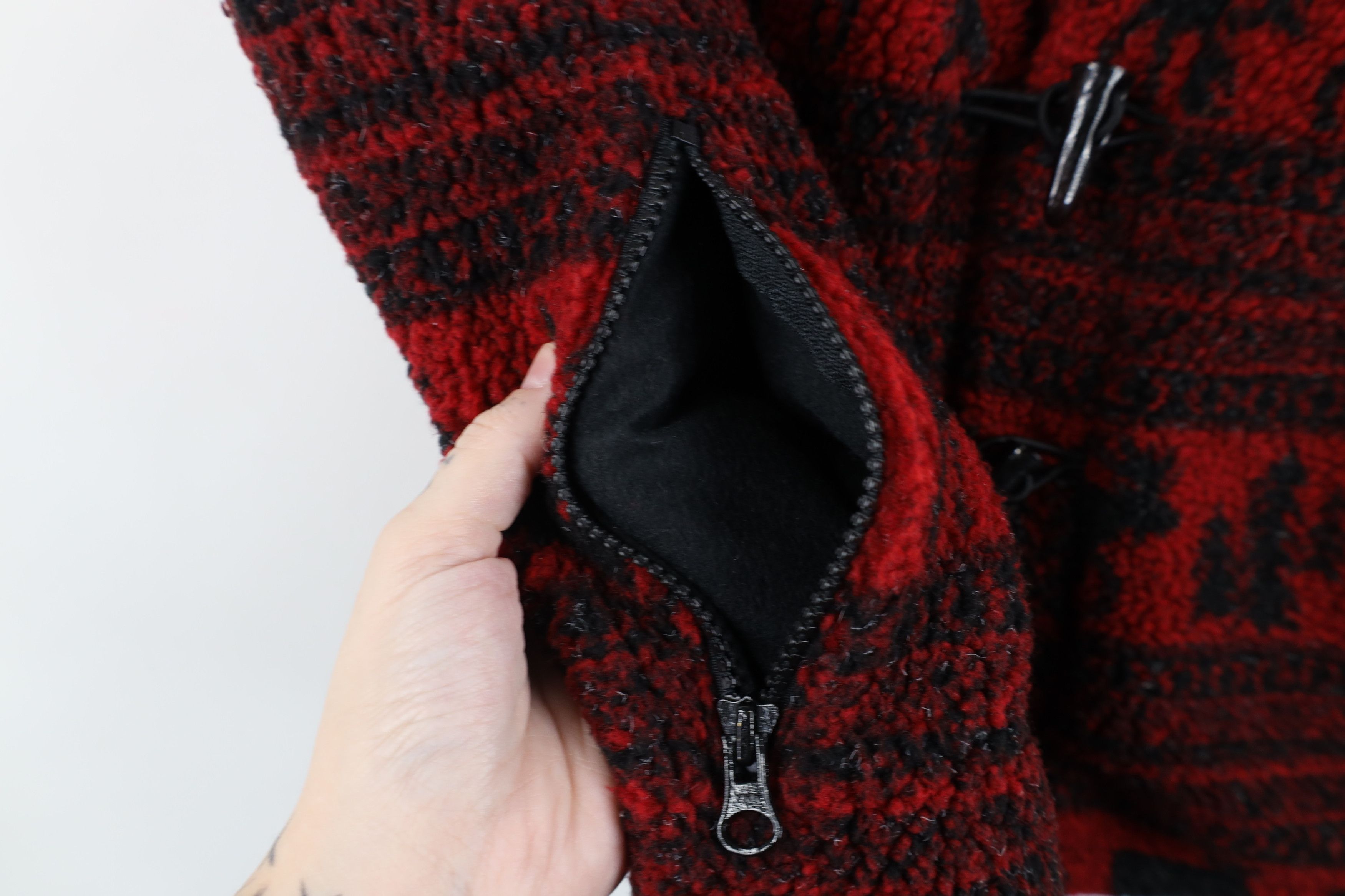 Woolrich Woolen Mills Vintage 90s Woolrich Pile Fleece Horn Button Vest Jacket USA Size L / US 10 / IT 46 - 5 Thumbnail