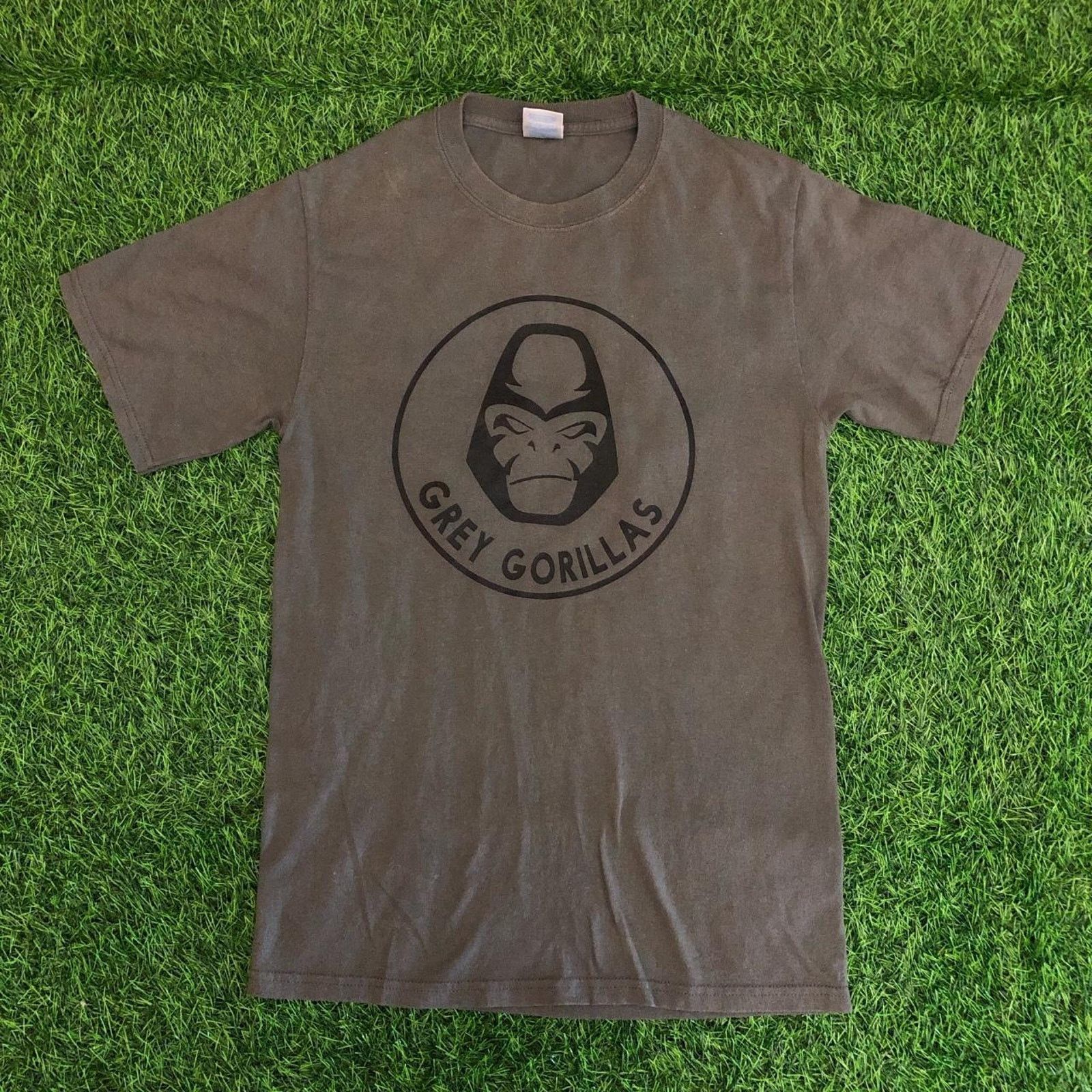 Other Men’s Grey Gorillas Graphic Tee Size US S / EU 44-46 / 1 - 1 Thumbnail