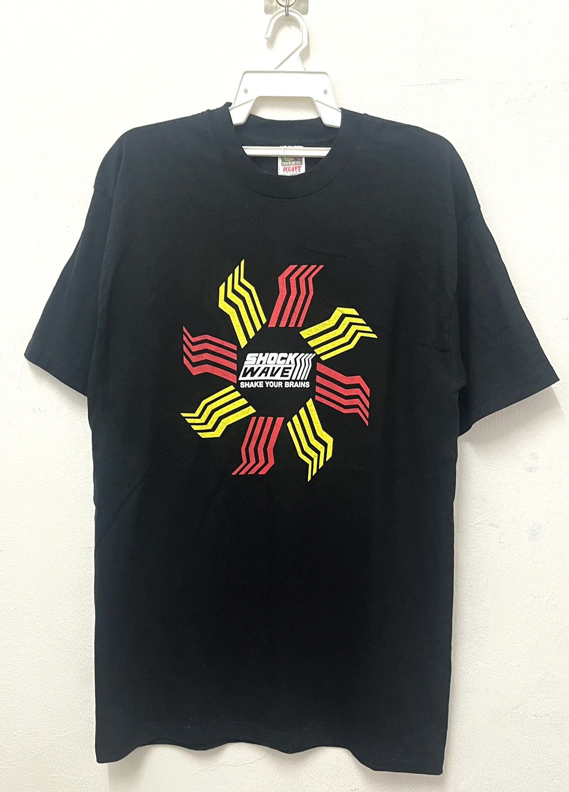 Fruit Of The Loom × Vintage Vintage ShockWave Panasonic Art T shirt Electronic Logo Size US L / EU 52-54 / 3 - 1 Thumbnail