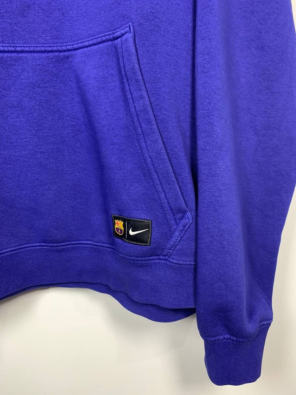Nike FC Barcelona Nike Hoodie Purple Size L Football Soccer Size US L / EU 52-54 / 3 - 8 Thumbnail
