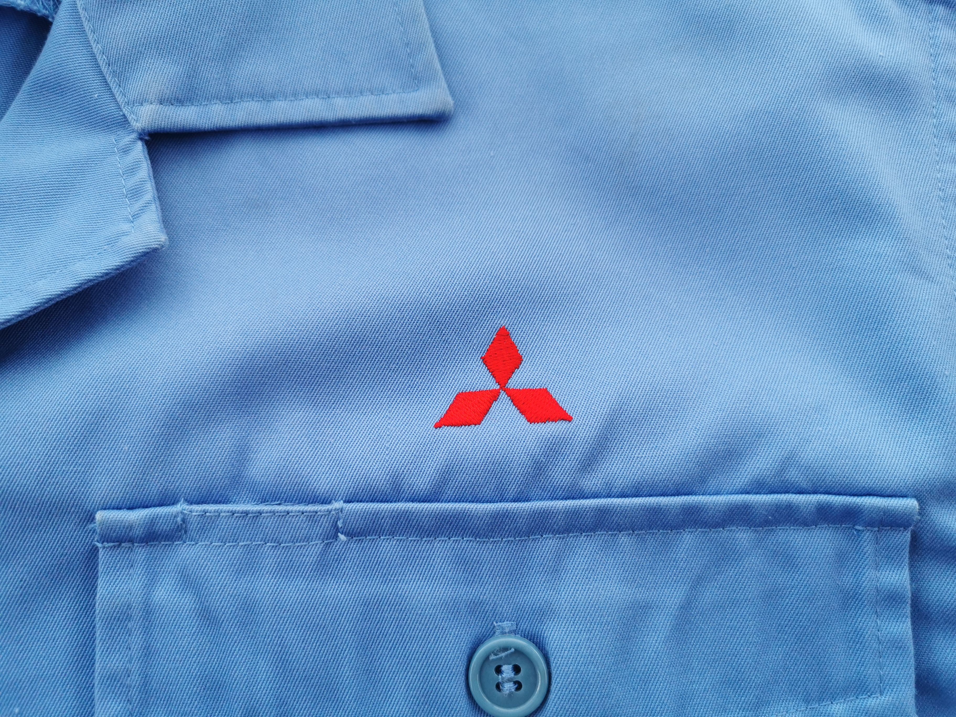 Vintage Vintage 90s Mitsubishi Workwear Windbreaker Jacket Size L Size US L / EU 52-54 / 3 - 5 Thumbnail