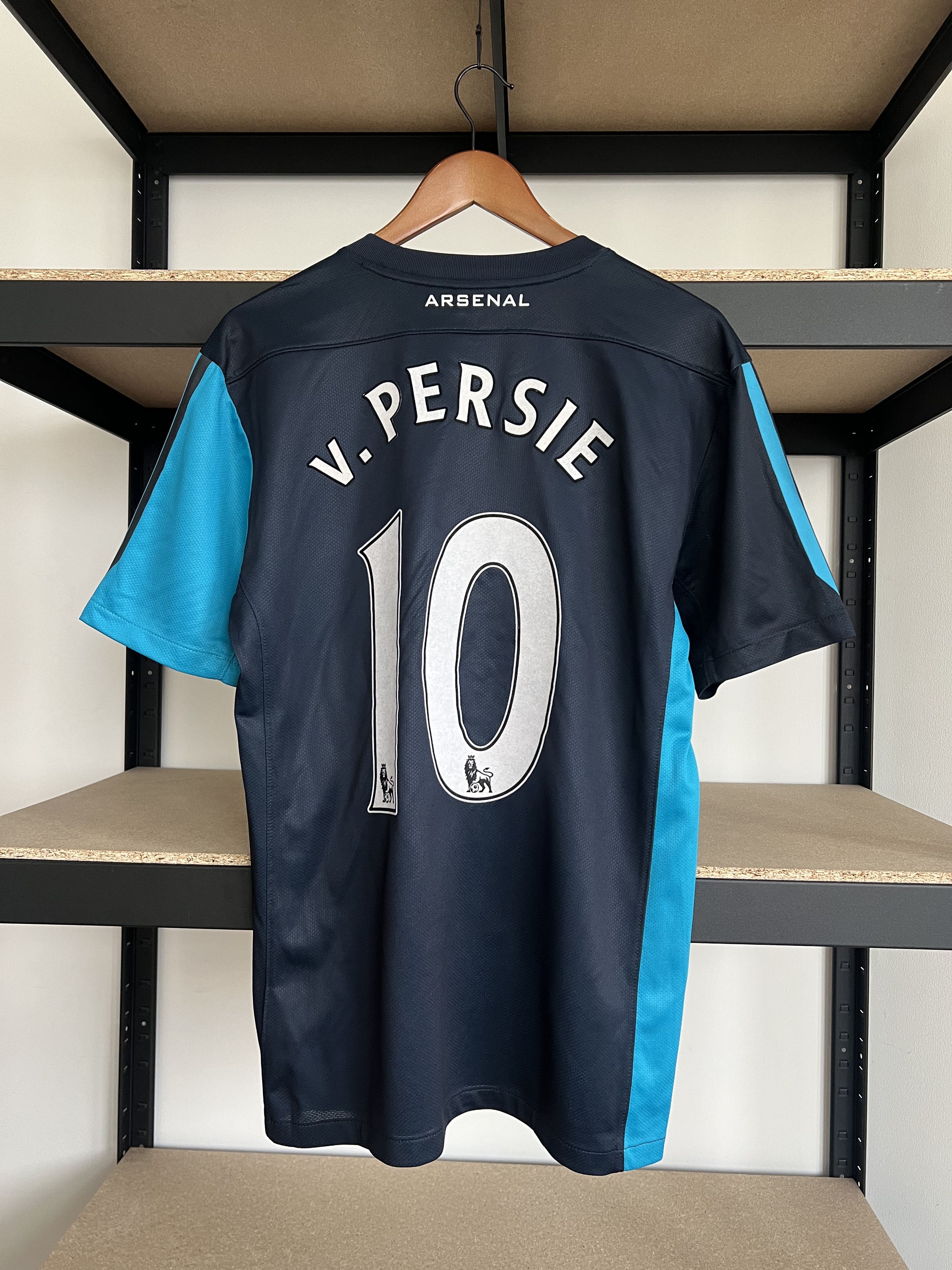 Robin V. Persie Manchester United store 2013 Away Color Jersey Nike Dri Fit Xl