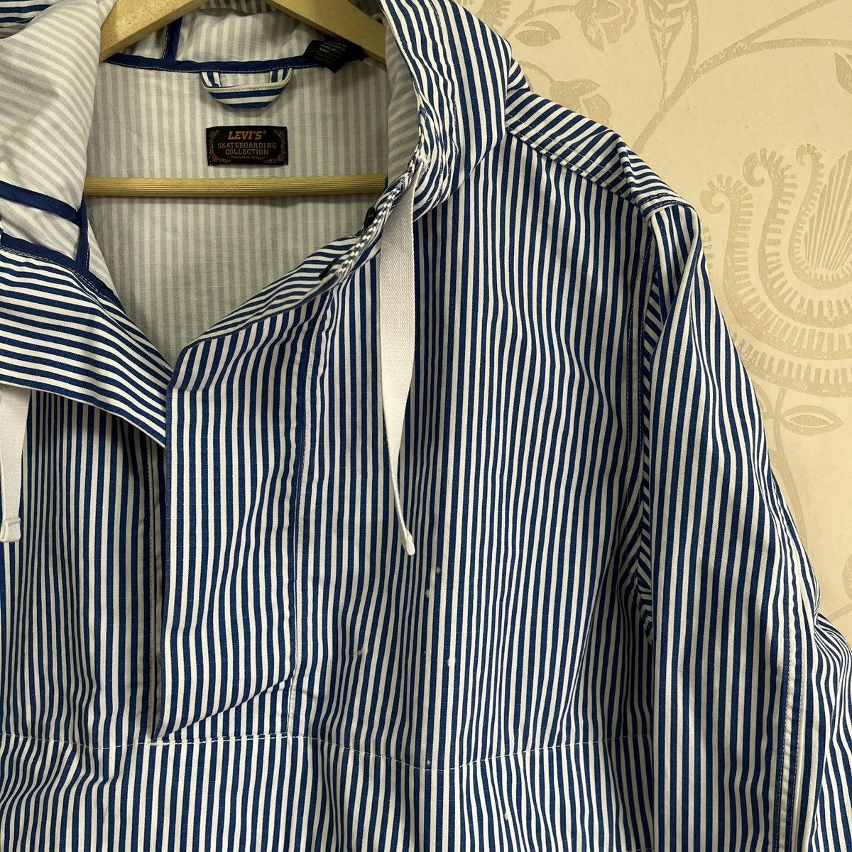 Levi's Vintage Clothing × Vintage Levis Skateboarding Collection Hickory Hoodie Size US L / EU 52-54 / 3 - 6 Thumbnail