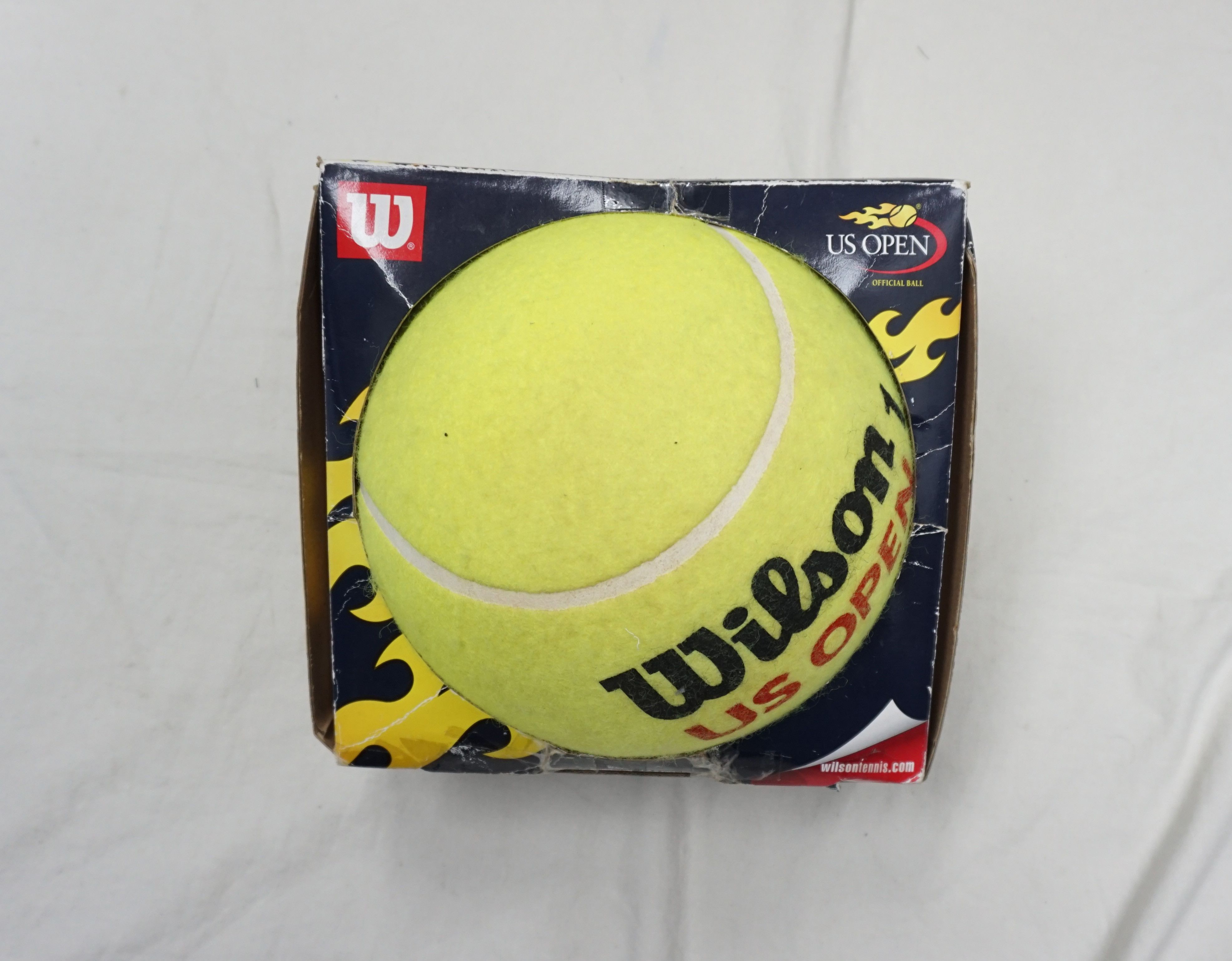 Designer 2003 Michael Chang Autographed Jumbo Tennis Ball Size ONE SIZE - 1 Thumbnail