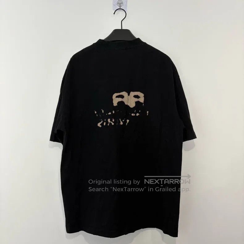 Balenciaga Balenciaga Letter printed T-shirt with round neck and shor Size US XS / EU 42 / 0 - 2 Thumbnail